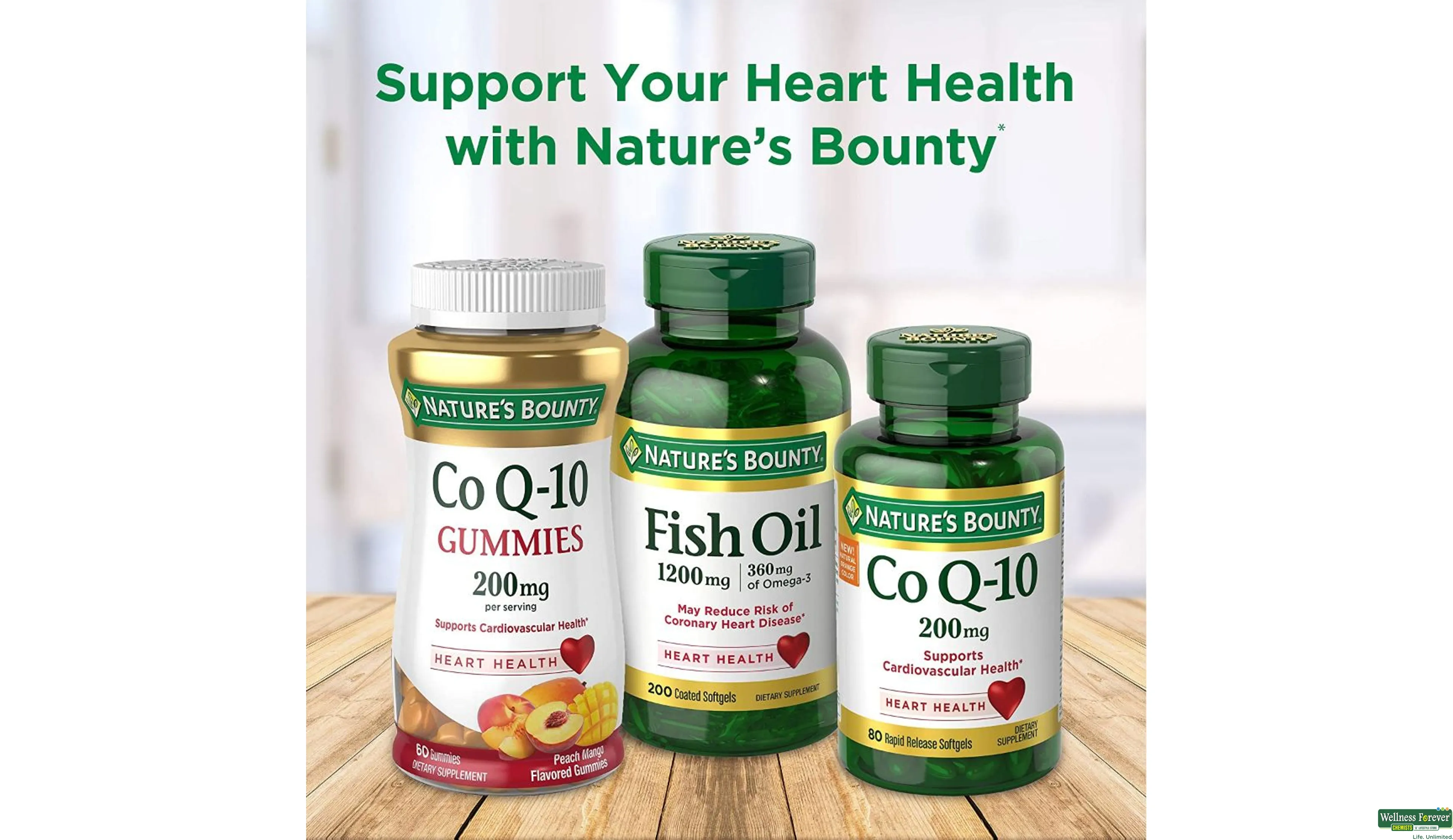 Buy Nature's Bounty Fish Oil 1000 mg , 110 softgels Online at Best Prices