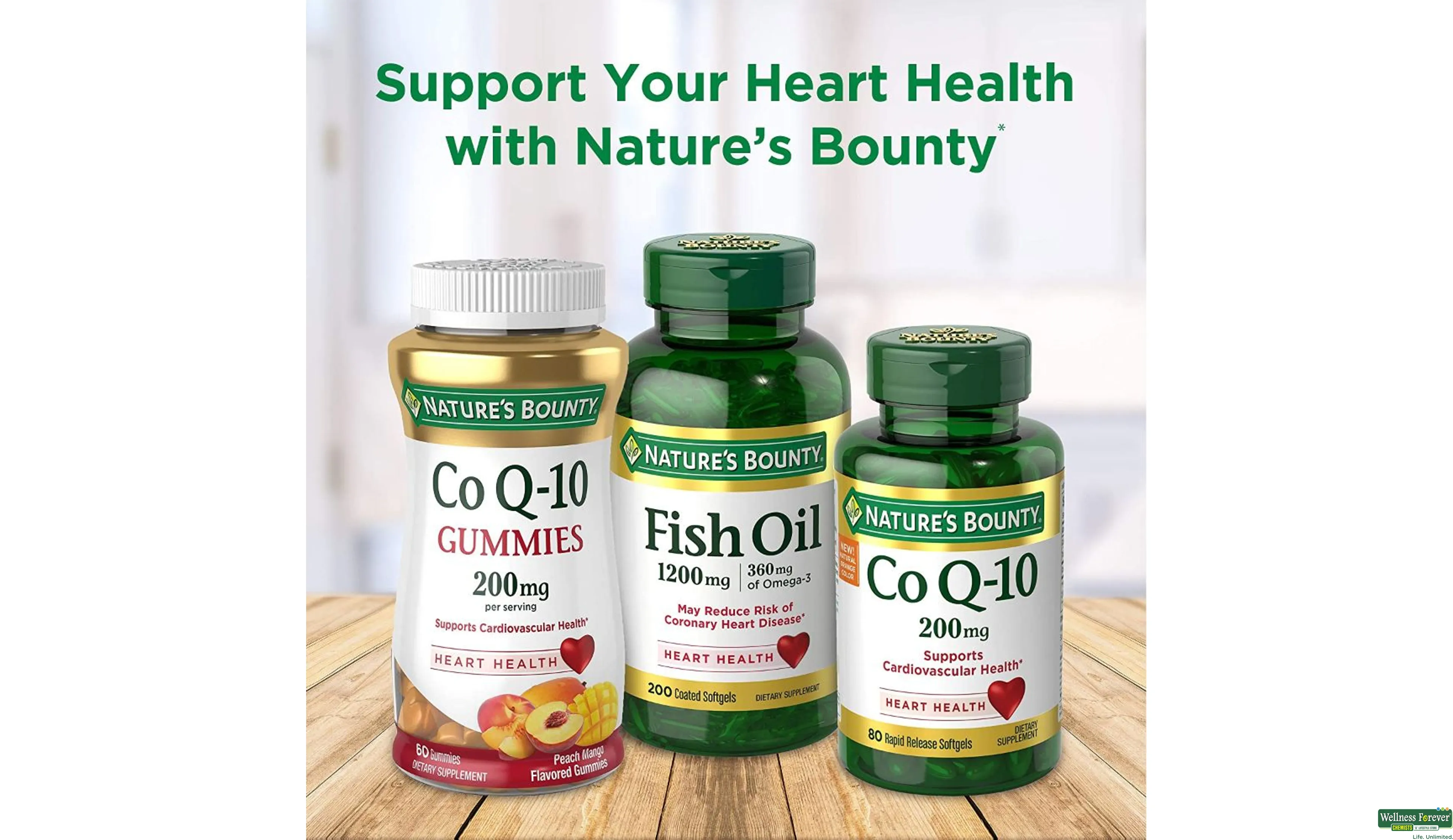 NATURES BOUNTY FISH OIL 1000MG 110CAP- 4, 110CAP, 