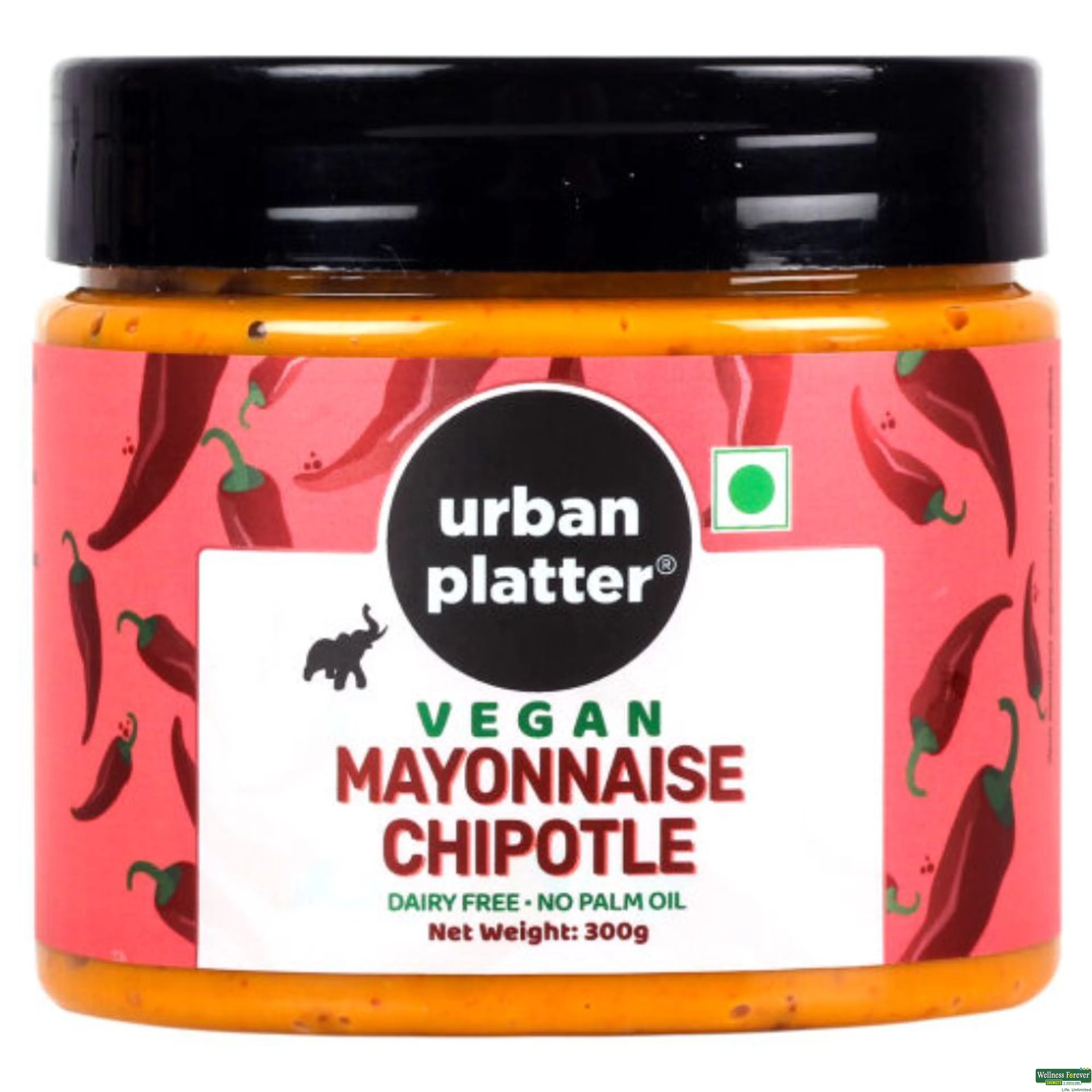 URBAN PLATTER MAYO VEGAN CHIPOTLE 300GM-image