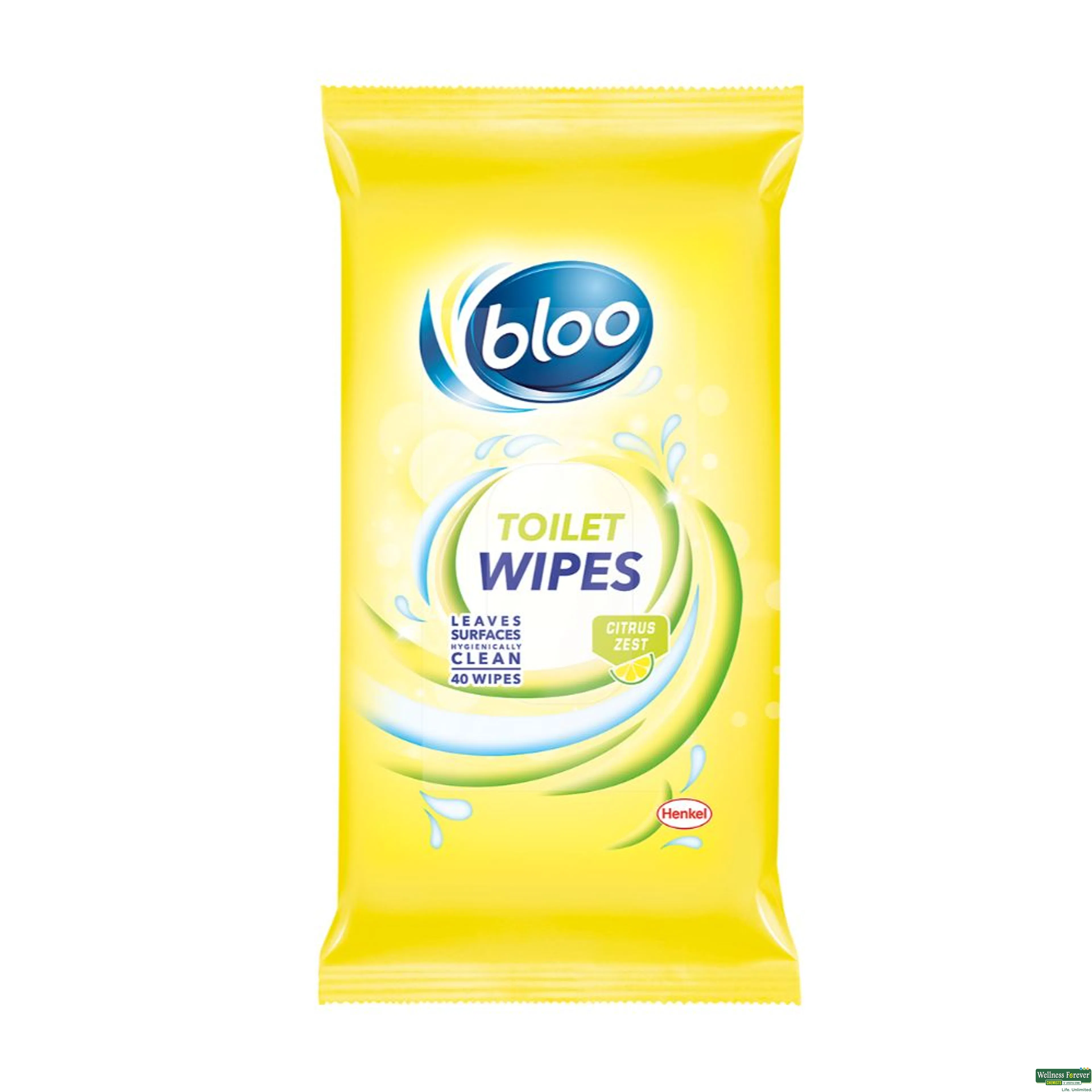 BLOO TOILET AND BATHROOM WIPES 40 S 1PC-image