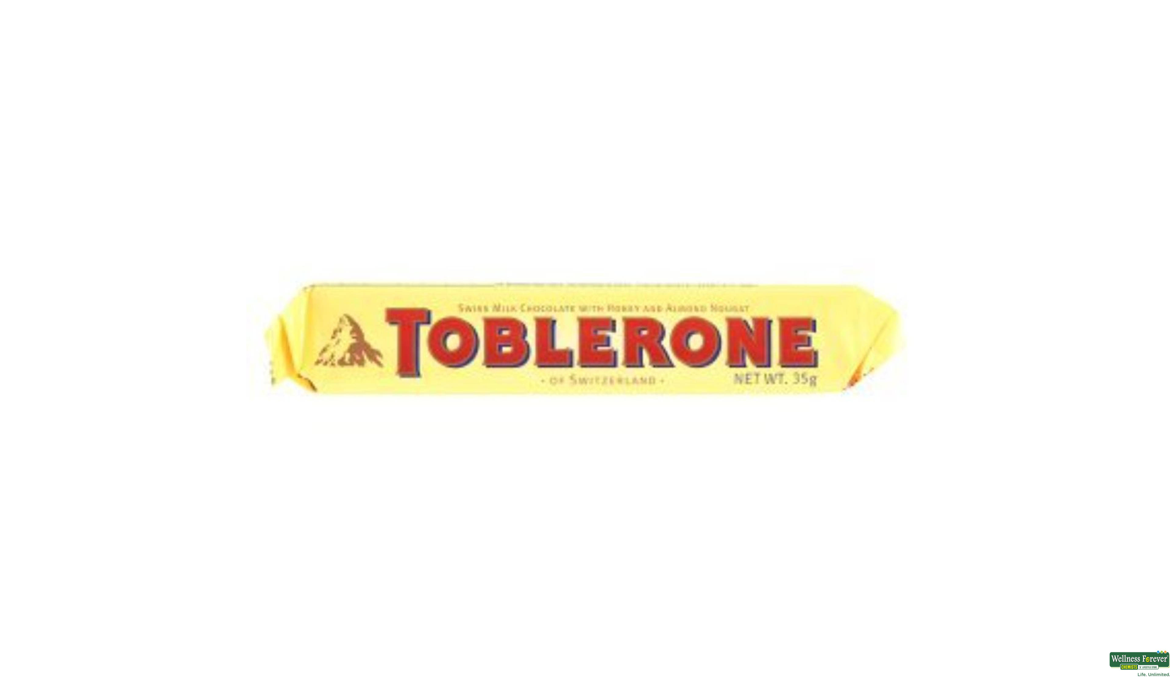 TOBLERONE MILK BAR 35G- 1, 35GM, null