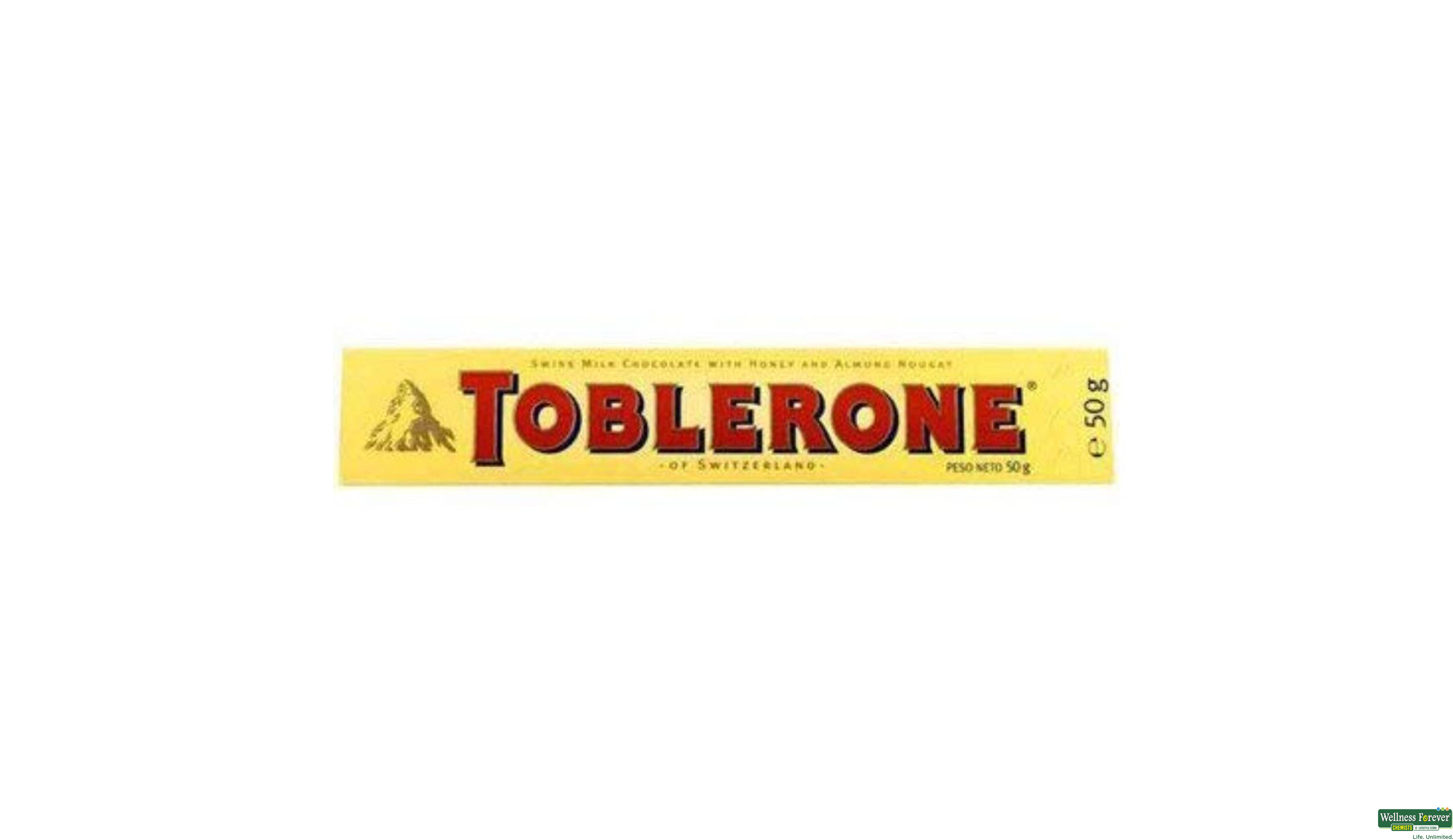 TOBLERONE MILK BAR 50G- 1, 50GM, null