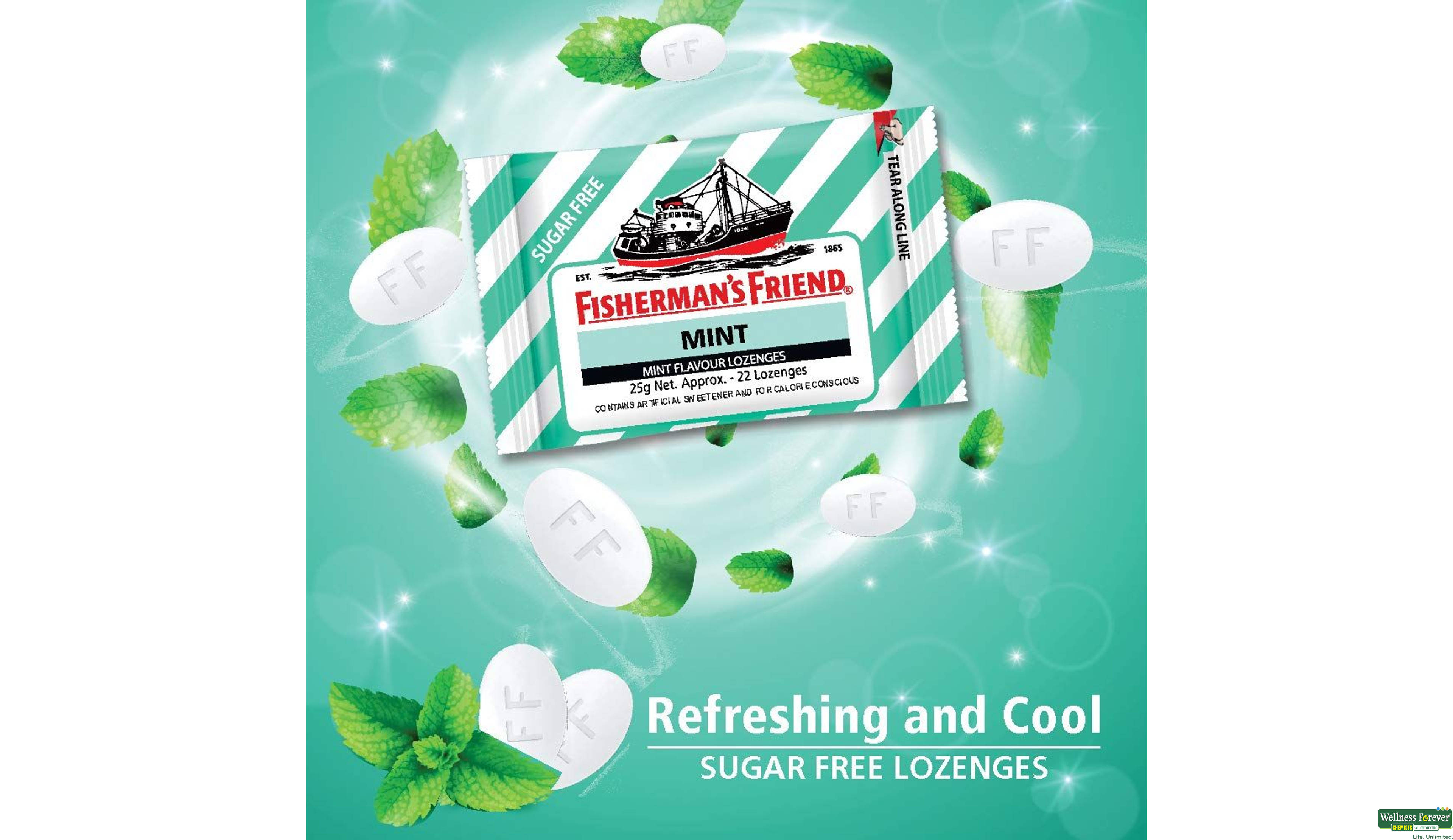 FISHERMANS FRIEND LOZENGES 25G- 2, 25GM, 