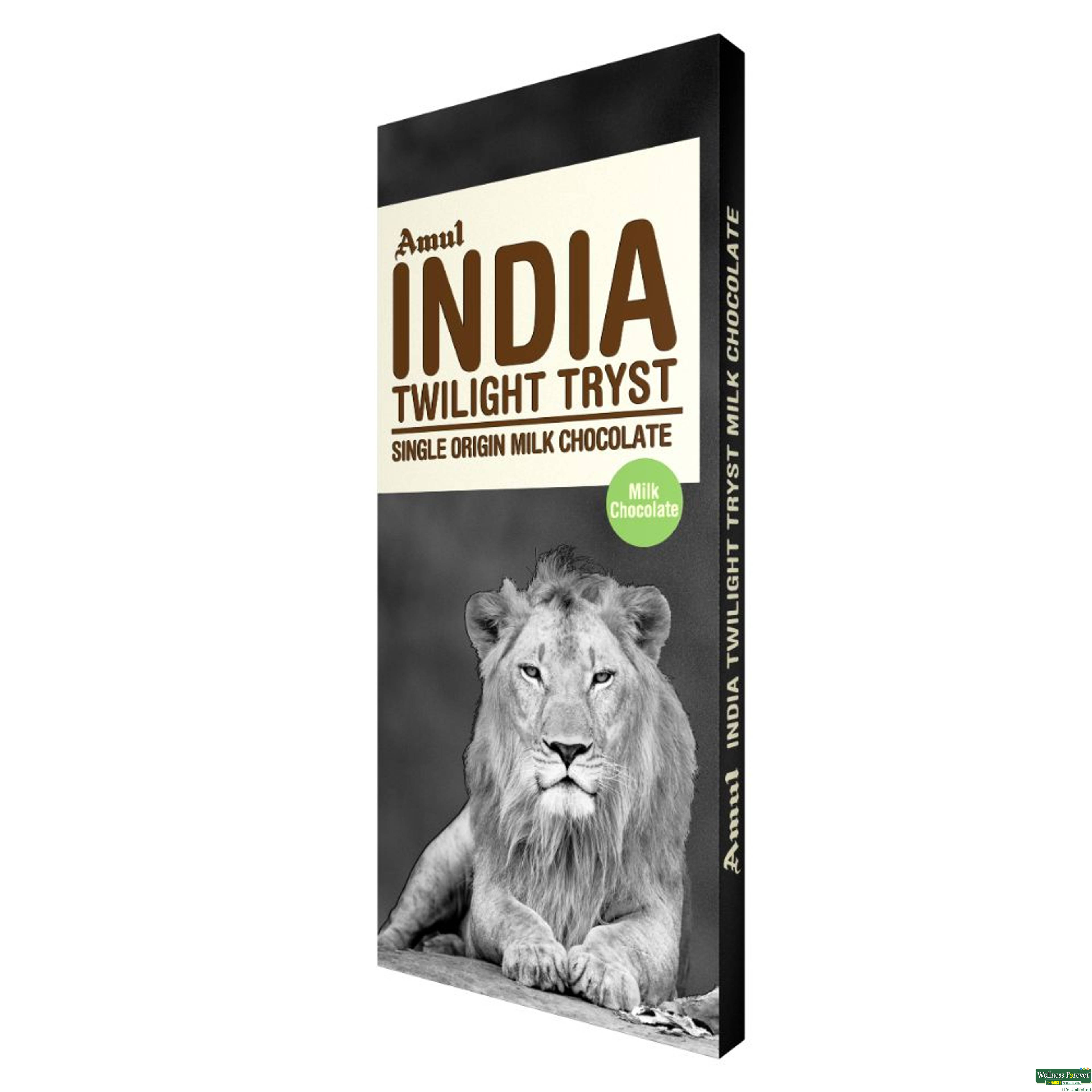 Amul India Twilight Tryst Single Origin Chocolate 1 Piece-image