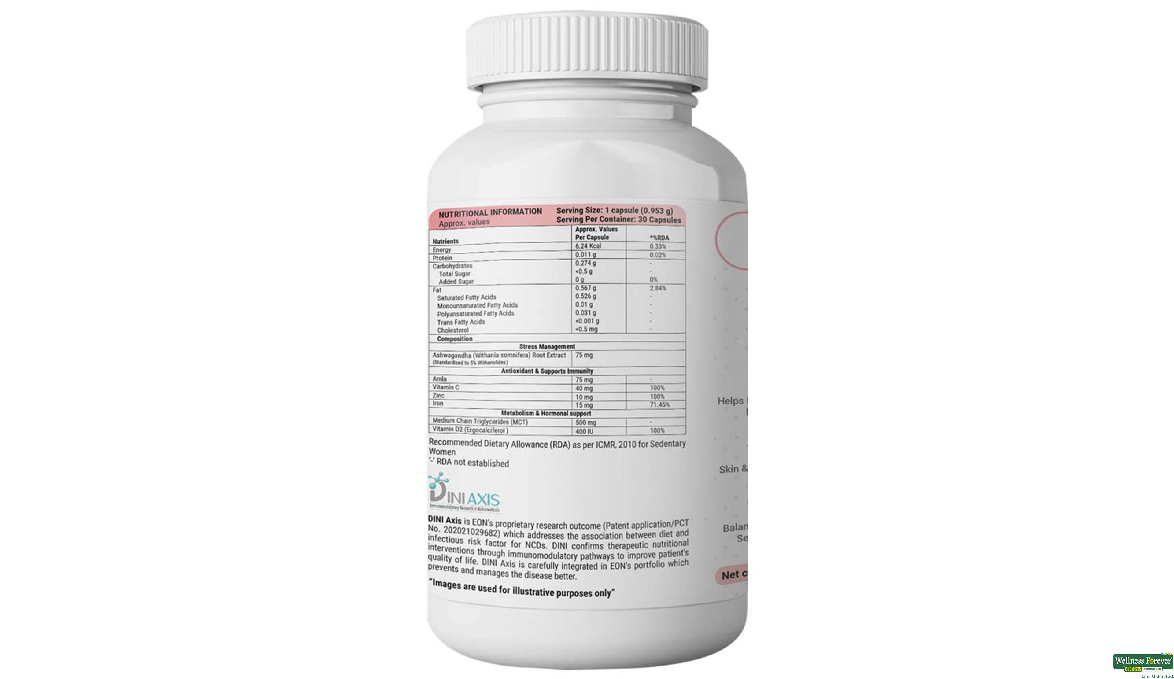 ENORMA PCOS 30CAP- 4, 30CAP, 