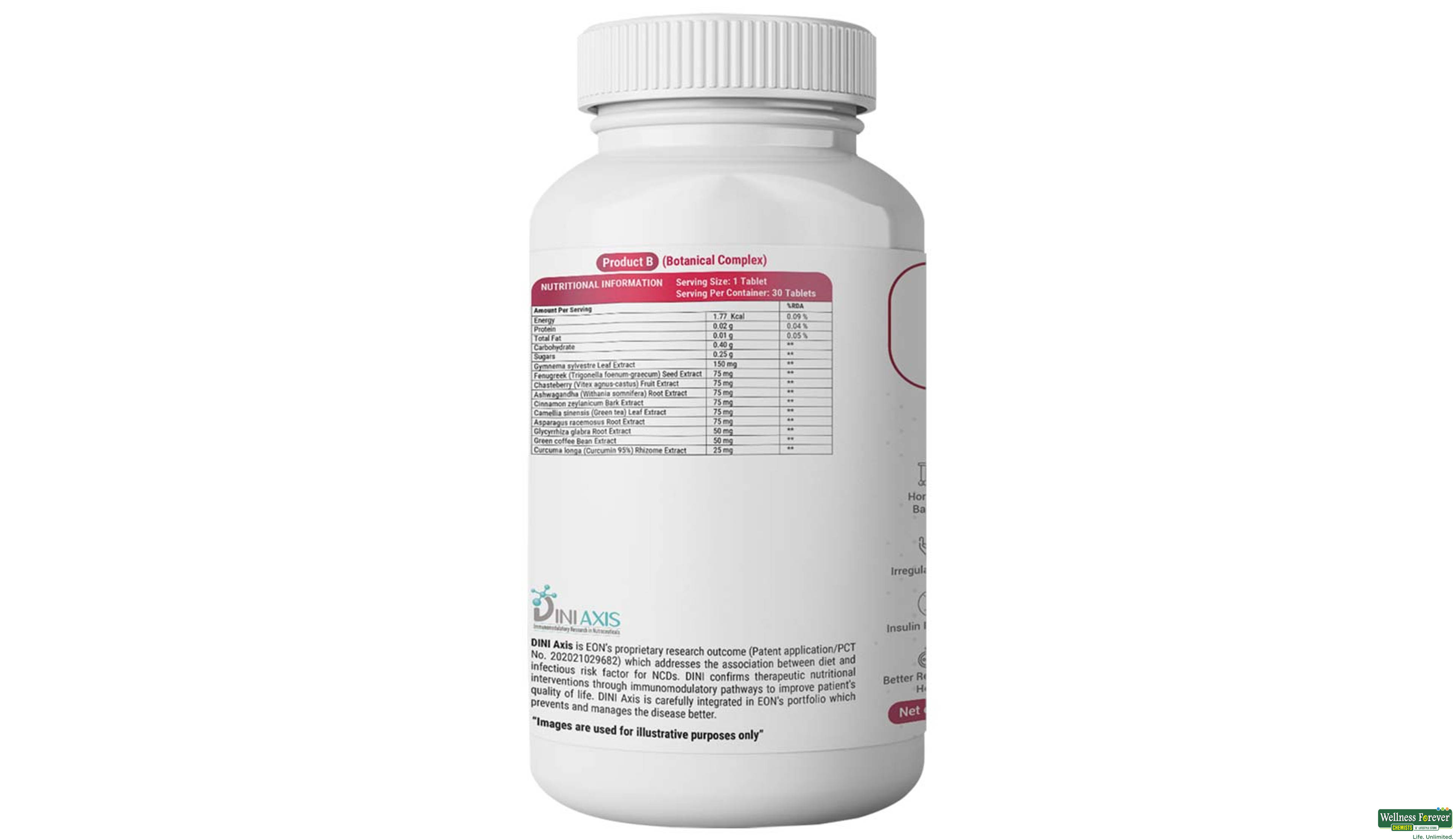 ENORMA PCOD & PCOS 60TAB- 7, 60TAB, 