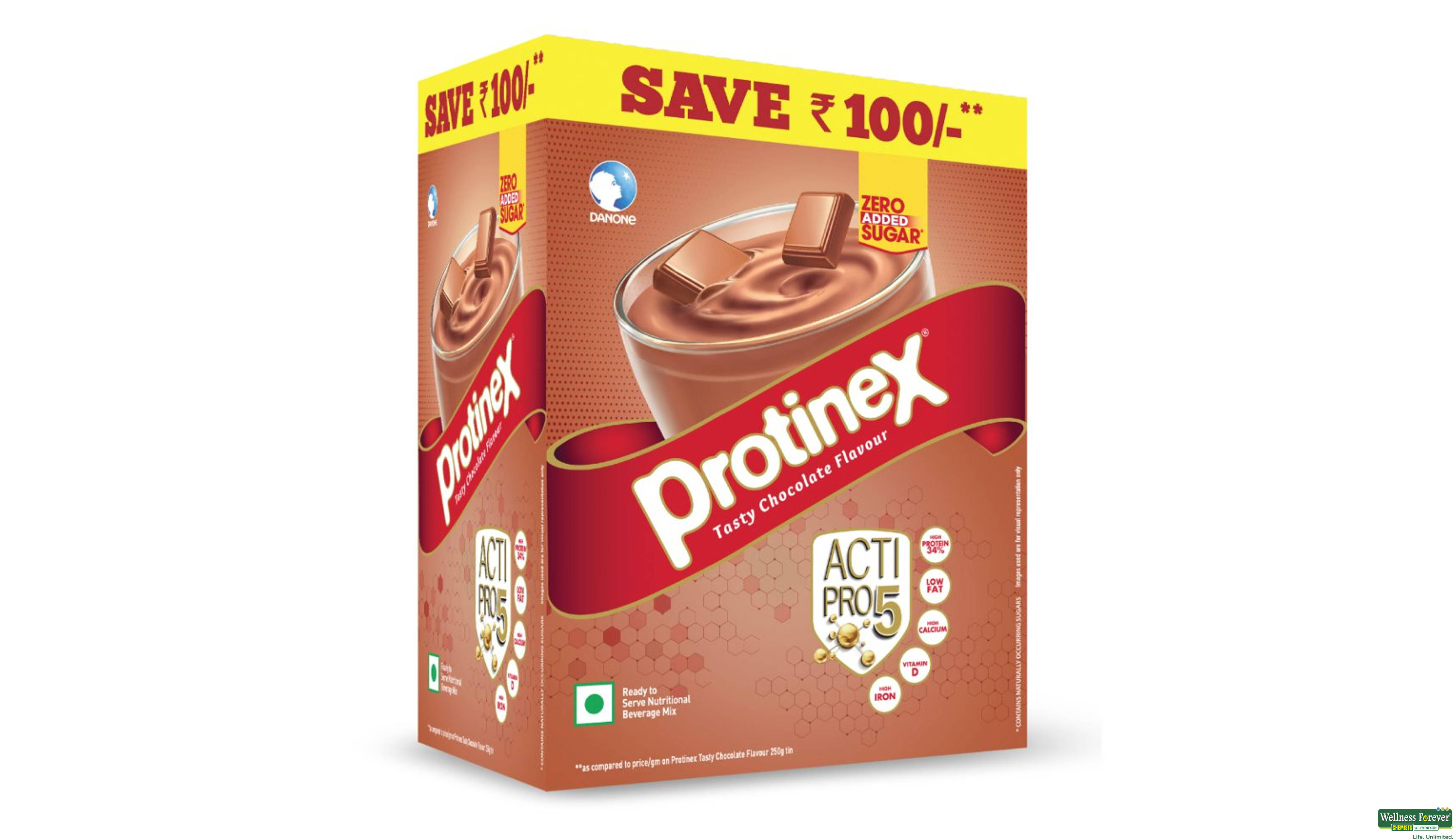 PROTINEX TASTY CHOCOLATE REF 750GM- 1, 750GM, null