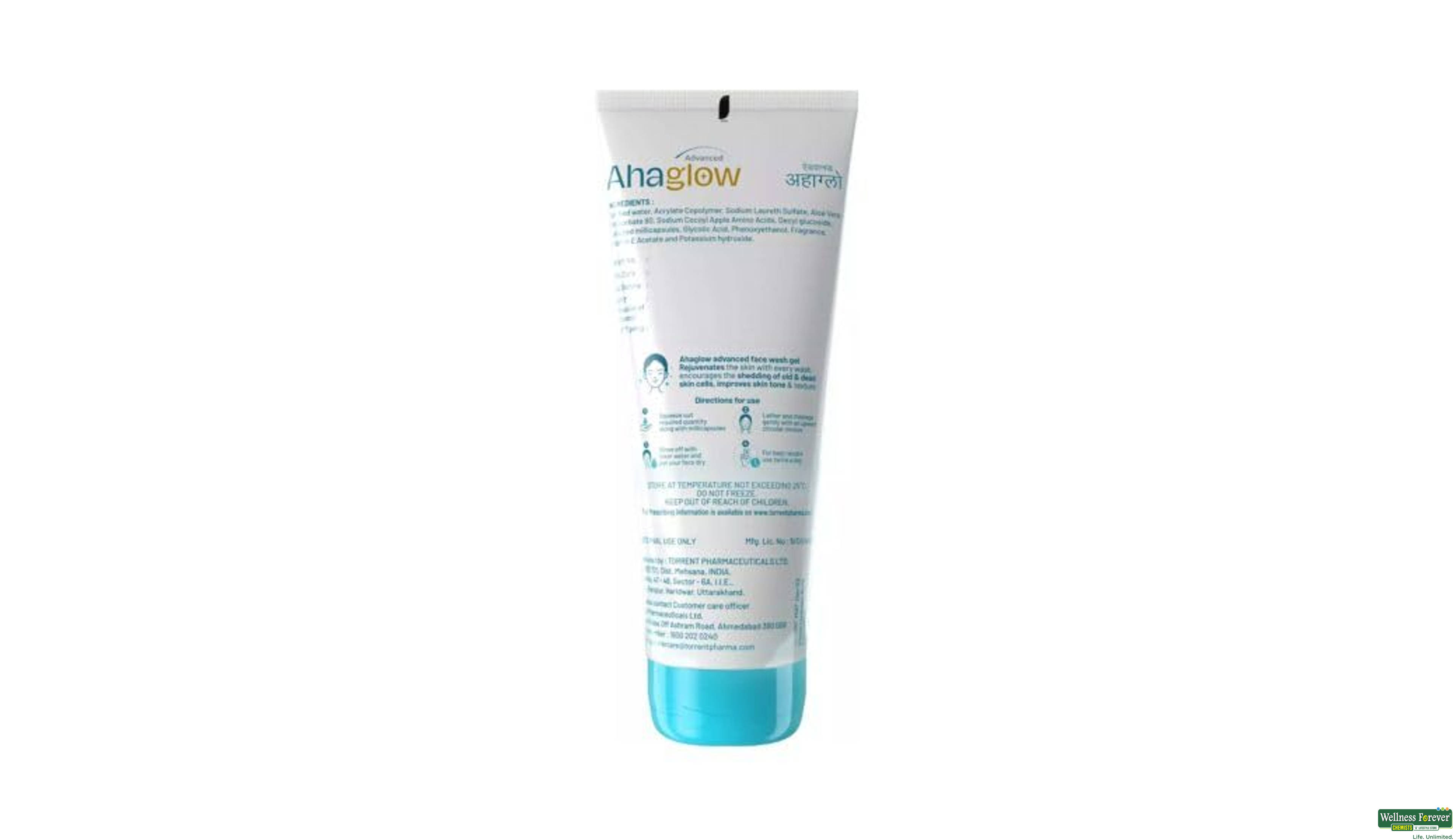 AHAGLOW ADVANCED 200GM F/WASH 1PC- 2, 200GM, 