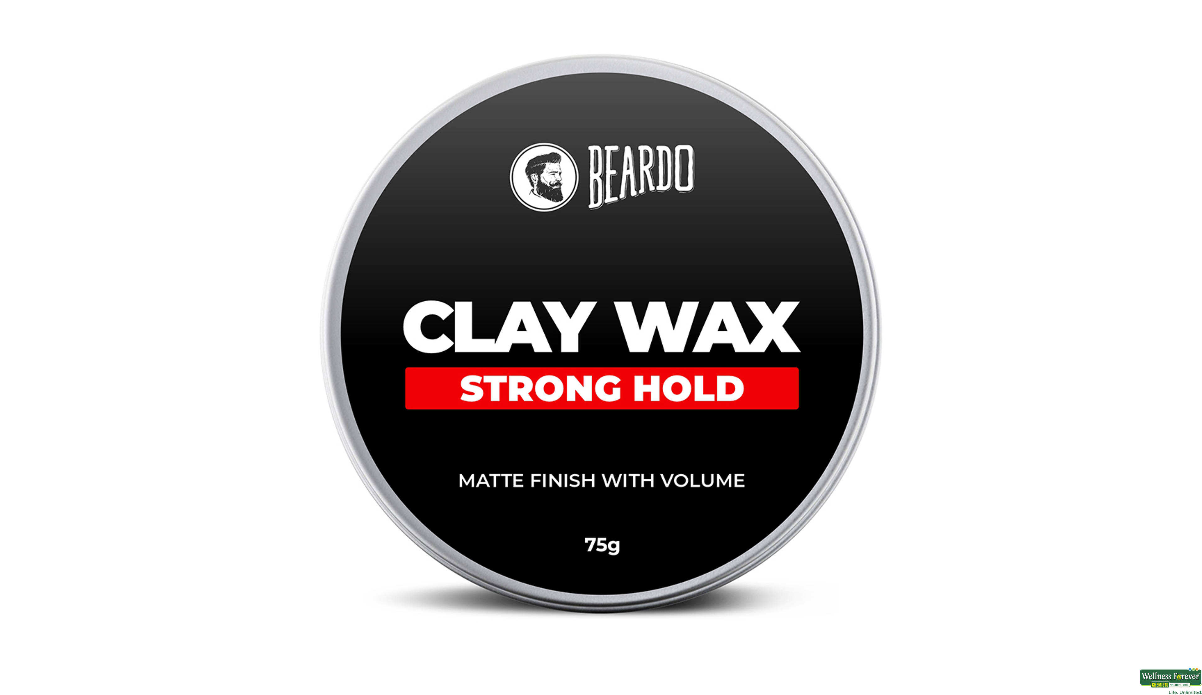 BEARDO HR/WAX STRONG HOLD CLAY 75GM- 1, 75GM, null