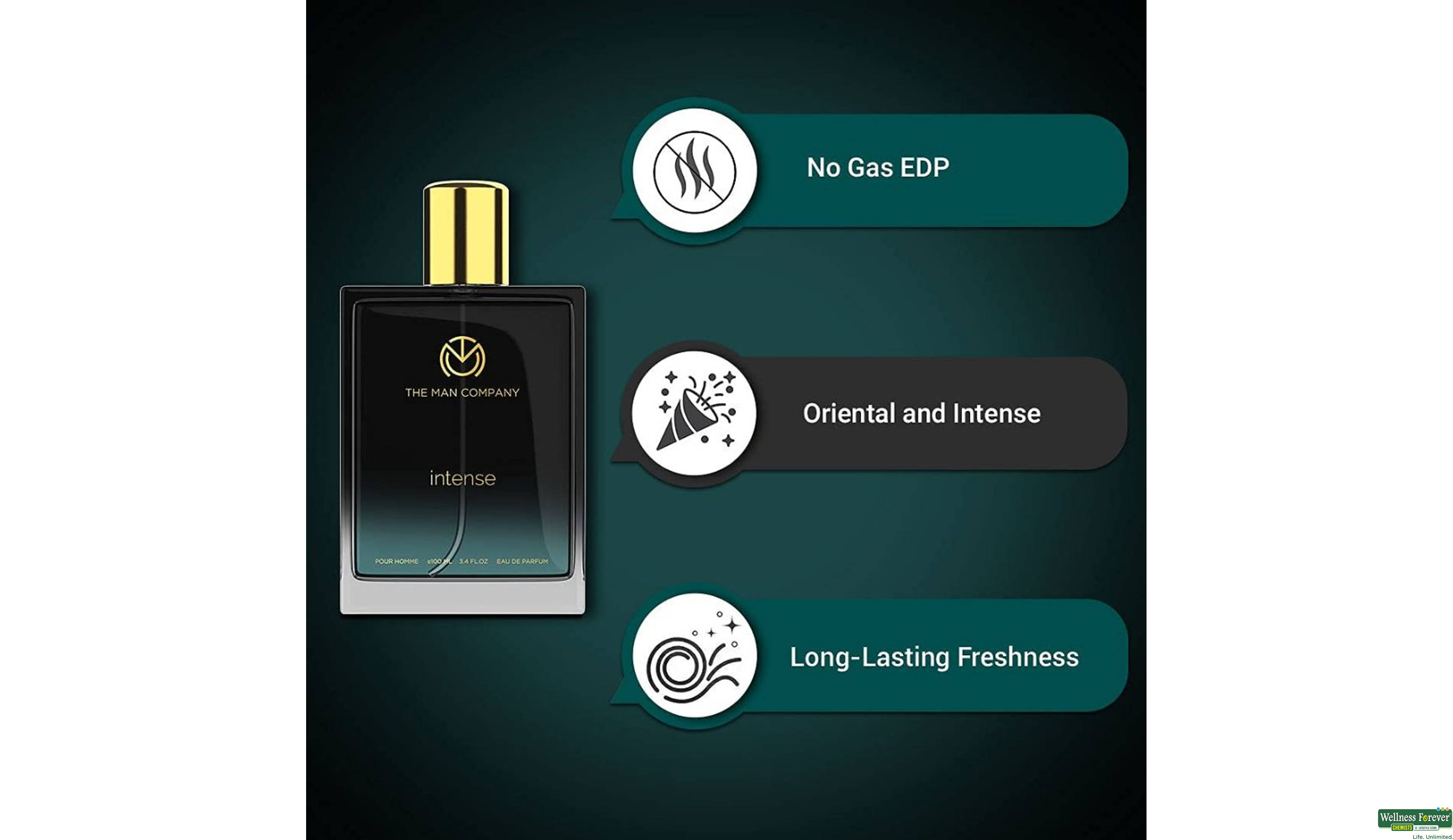 THE MAN PERFUME INTENSE 100ML- 2, 100ML, null