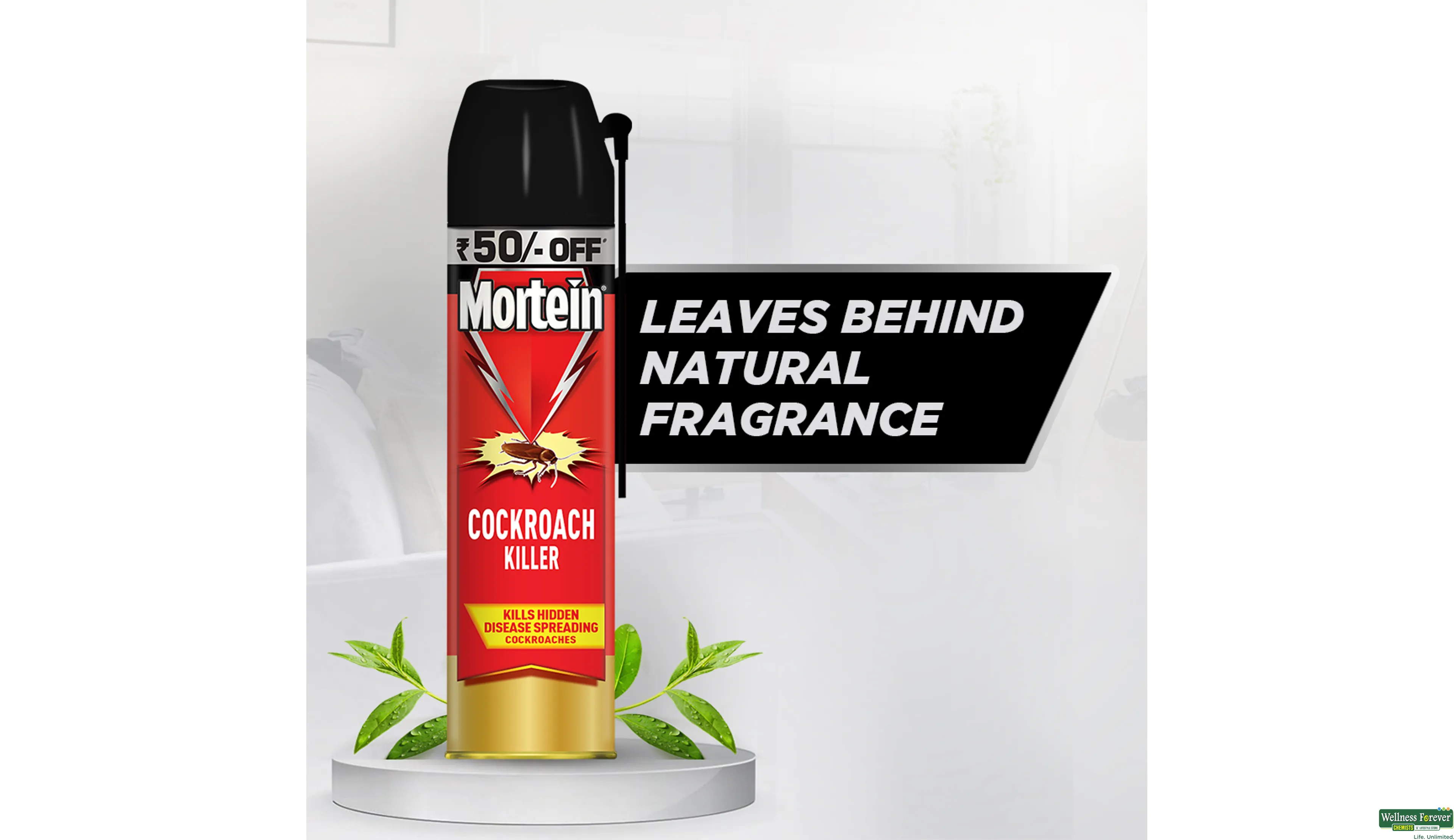 MORTEIN SPRAY COCKROCH KILL 400ML- 7, 400ML, 