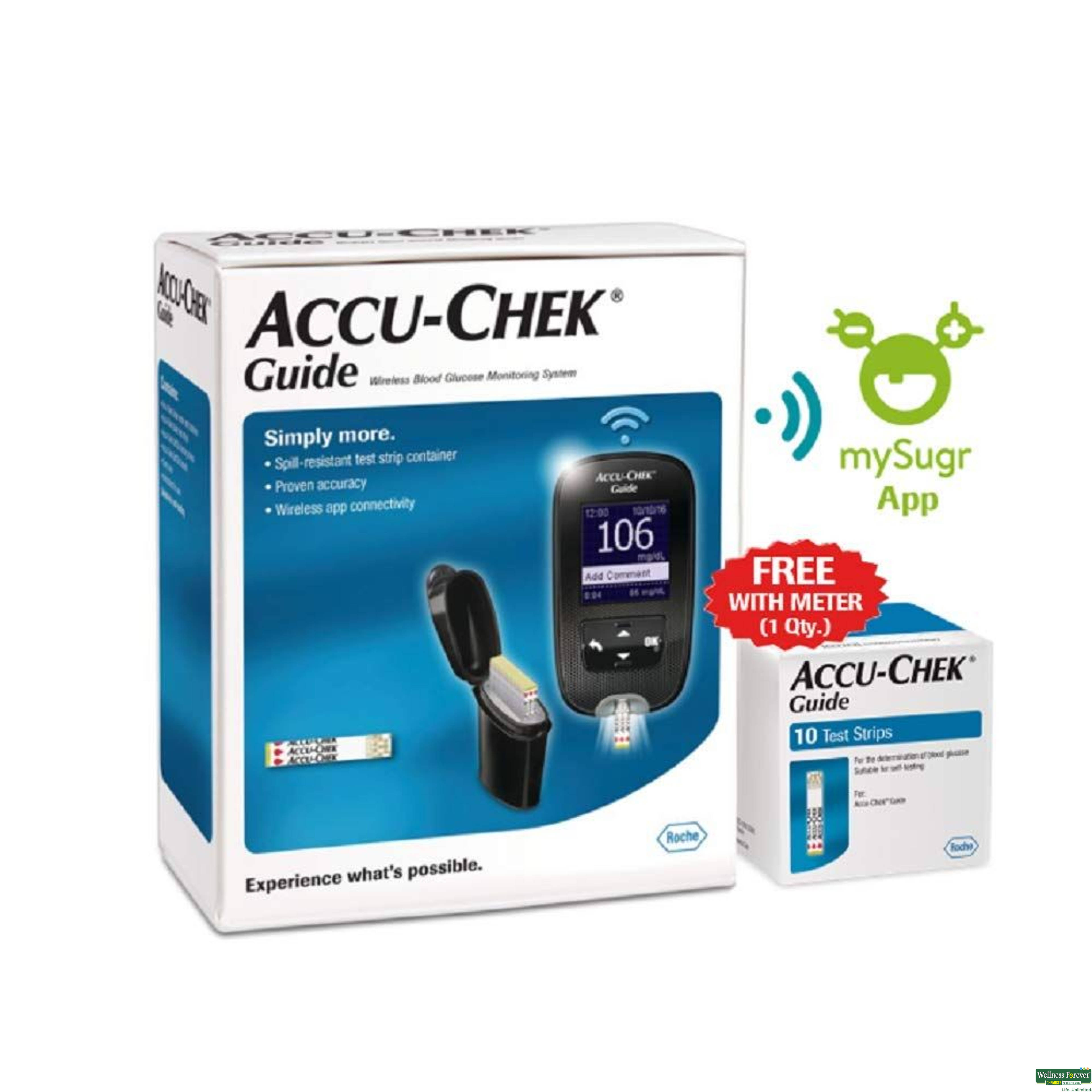 ACCU CHEK INSTANT GUIDE MONITOR BLUETOOTH 1PC-image