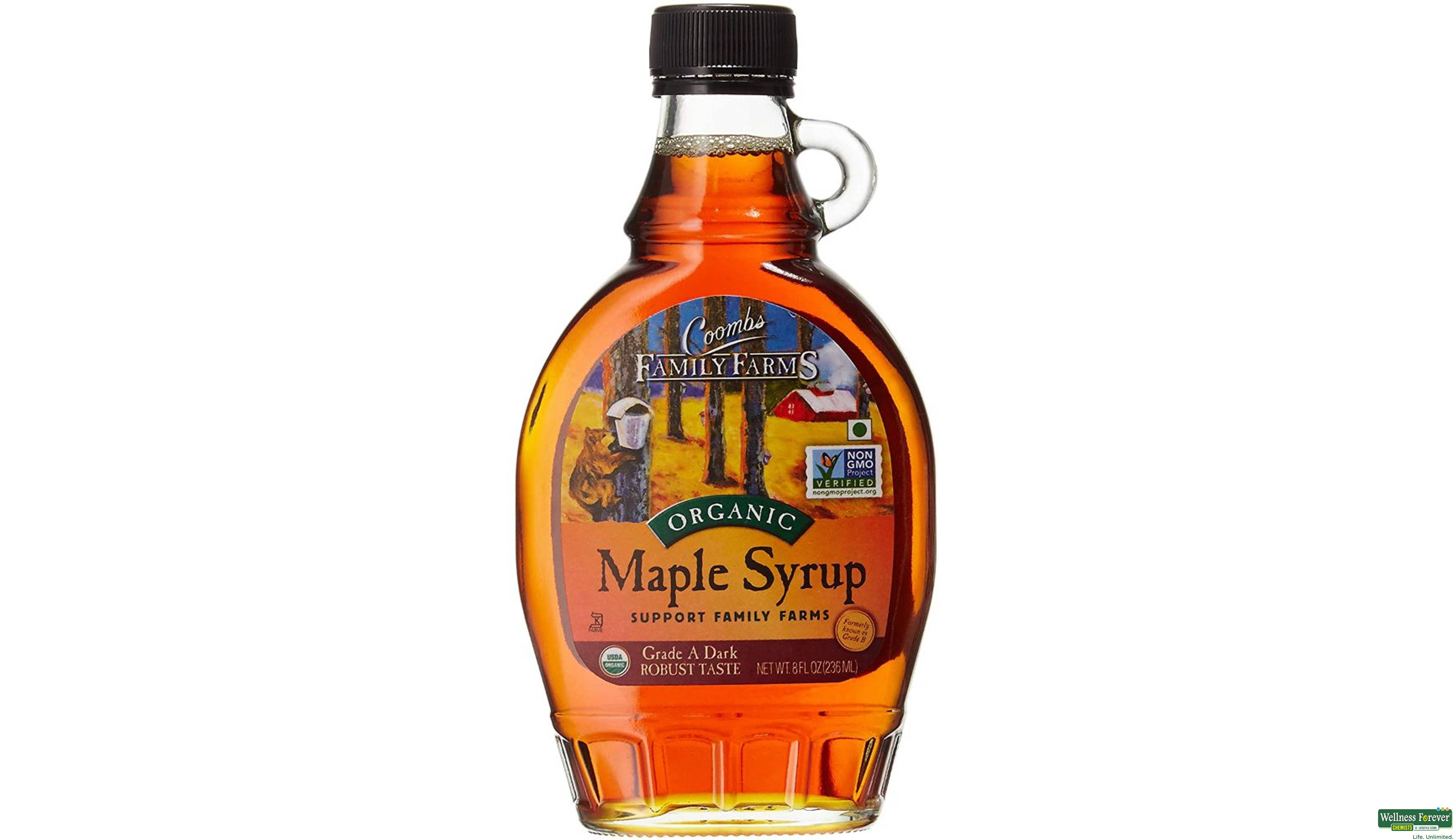 COOMBS 100% PURE MAPLE SYRUP 236ML- 1, 236ML, 