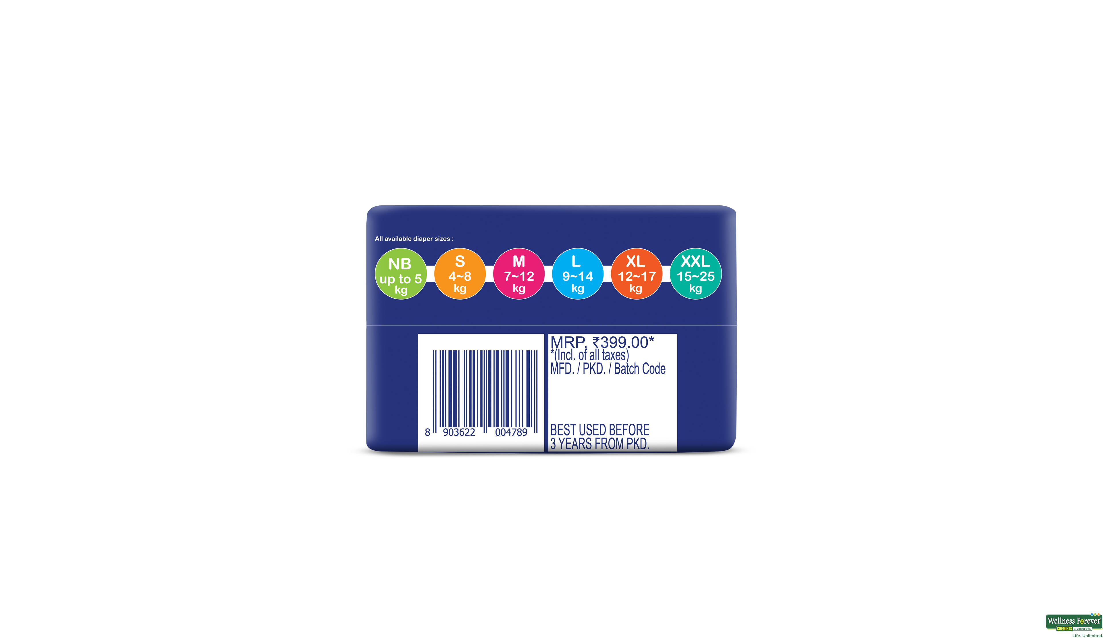 MAMY POKO DIAP STANDARD L 30PC- 3, 30PC, null