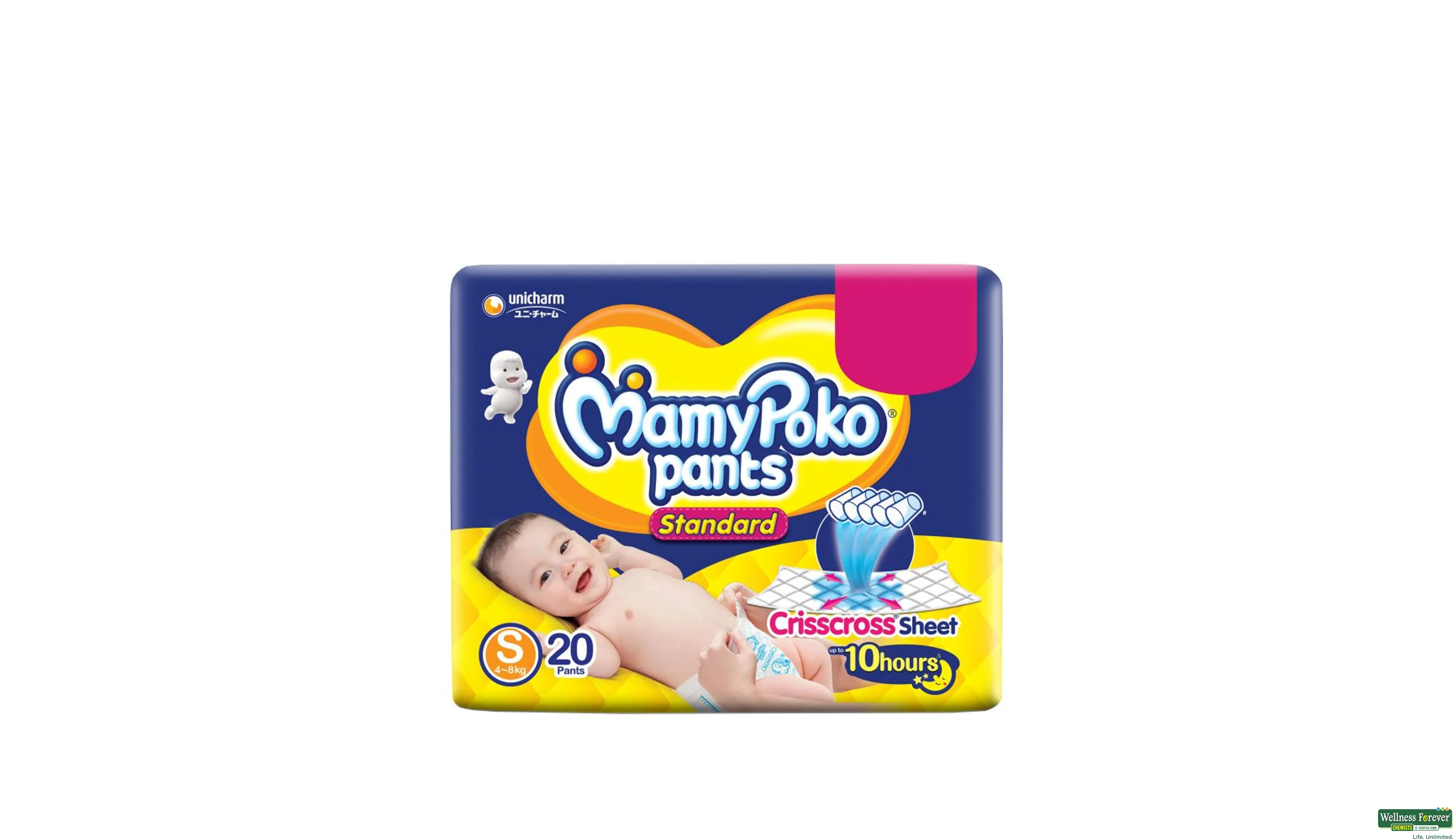 Buy MamyPoko Pants Extra Absorb Small Size Diaper Baby Pants (105 Count)  Online at Low Prices in India - Amazon.in