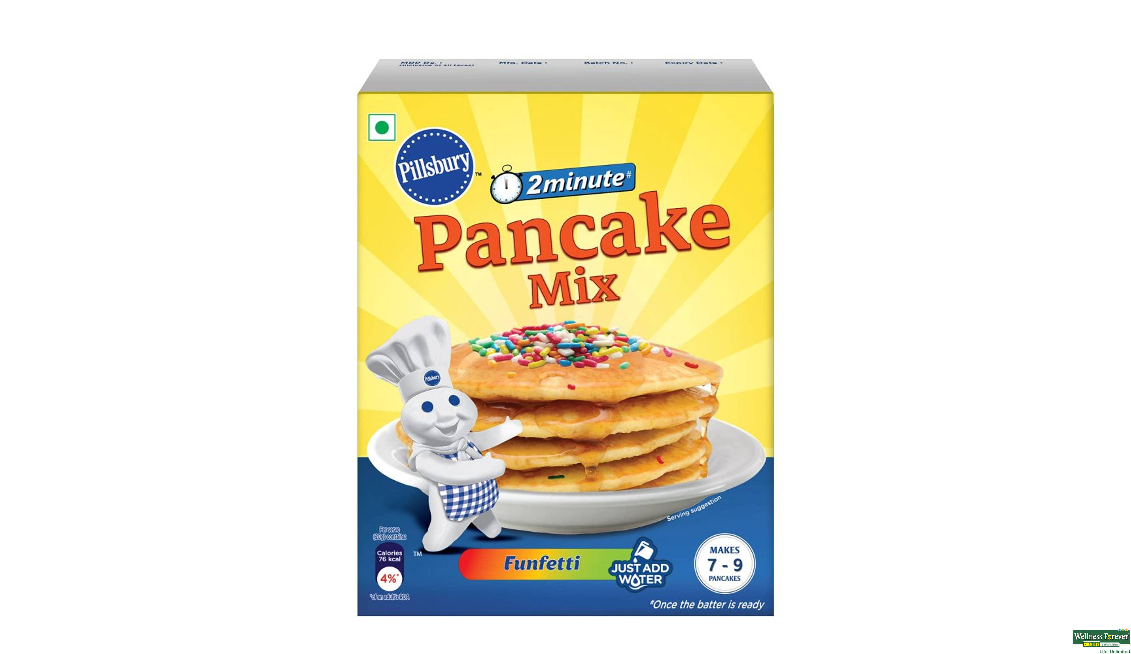 PILLSBURY PANCAKE MIX FUNFETTI 162GM- 1, 162GM, 