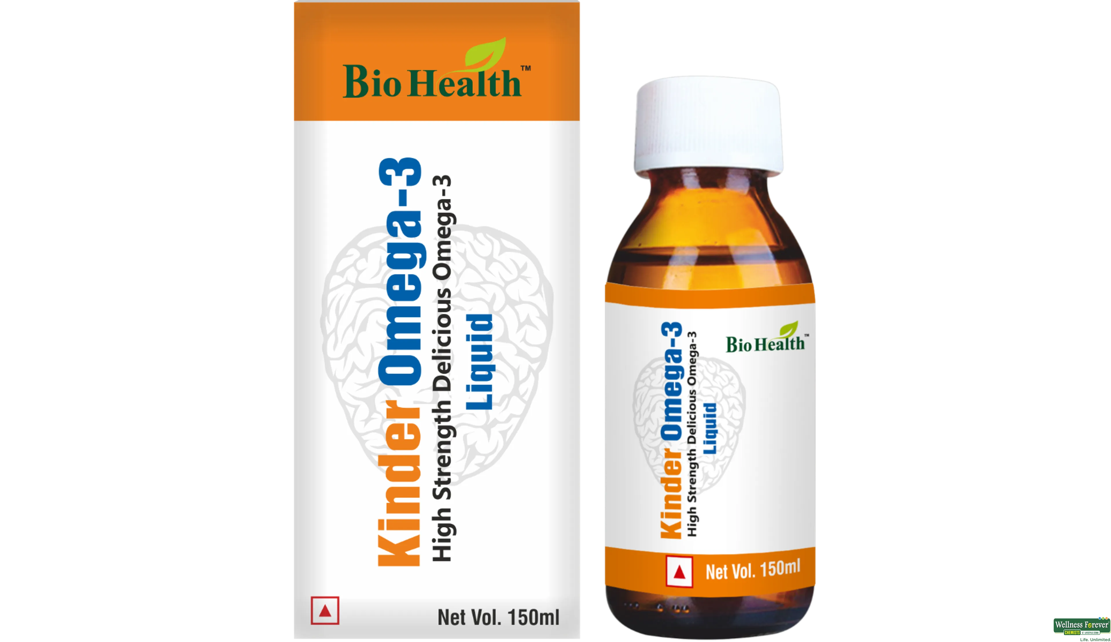 BIOHEALTH KINDER OMEGA 3 150ML- 1, 150ML, 