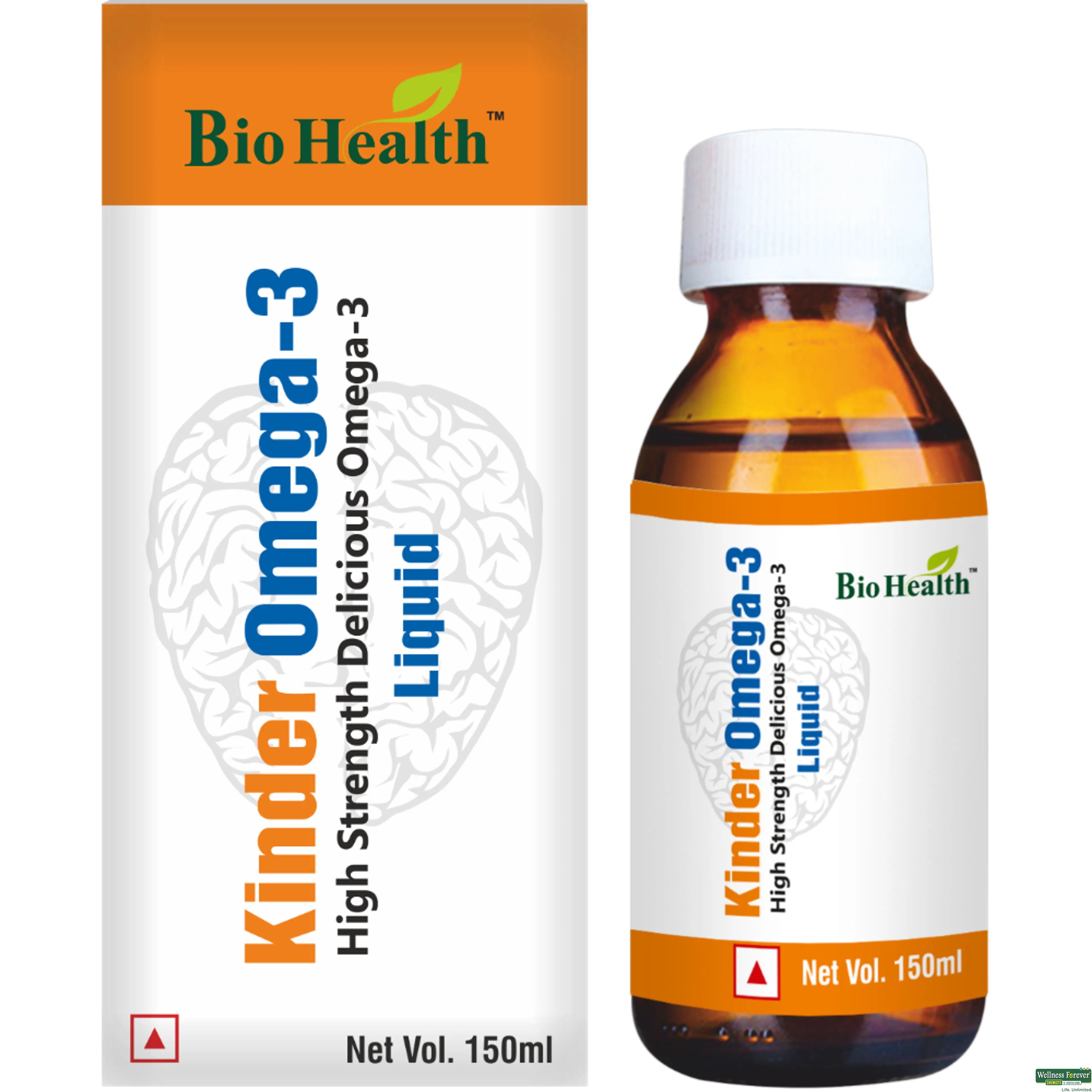 BIOHEALTH KINDER OMEGA 3 150ML-image