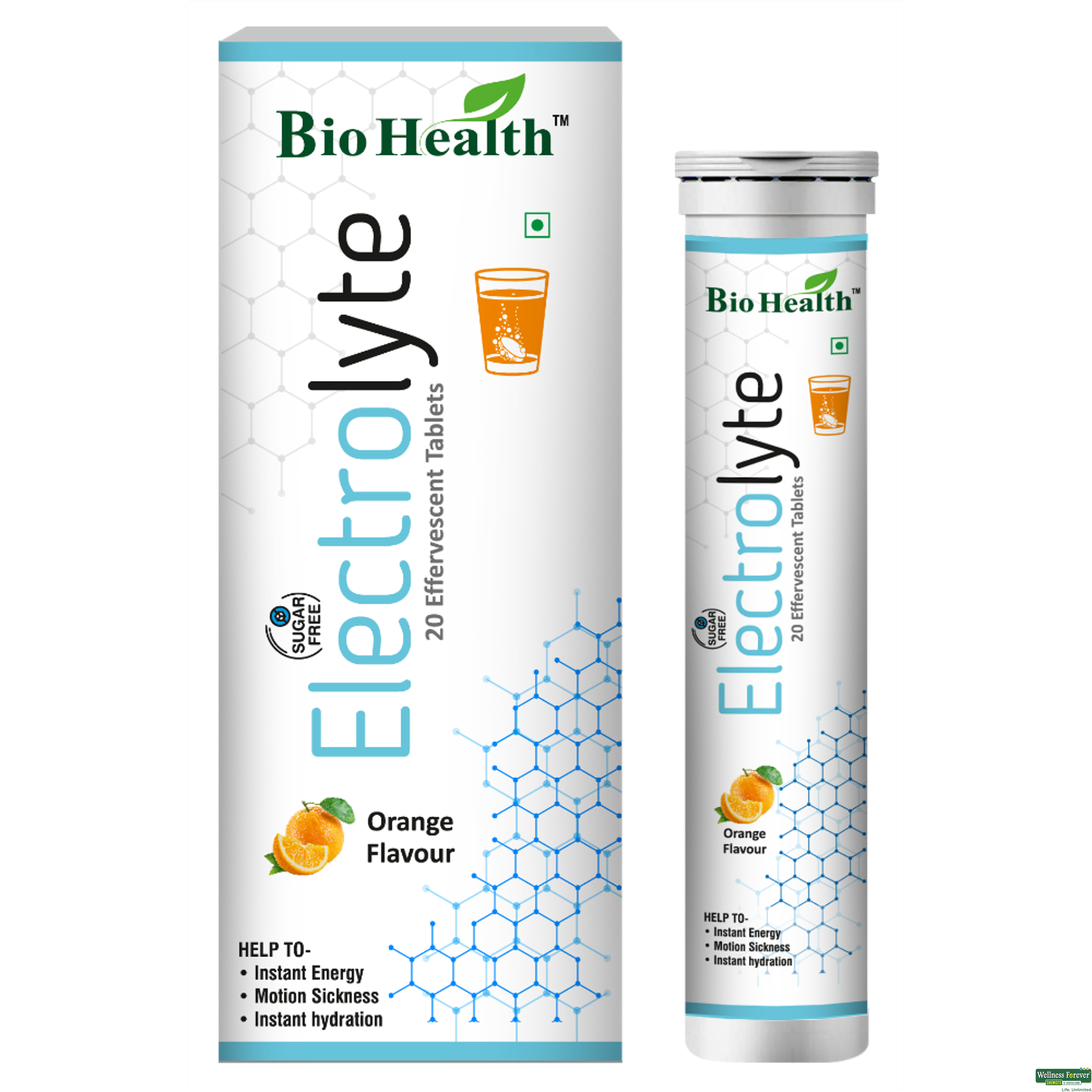 Bio Health Electrolyte Tablet, 20 tablets-image