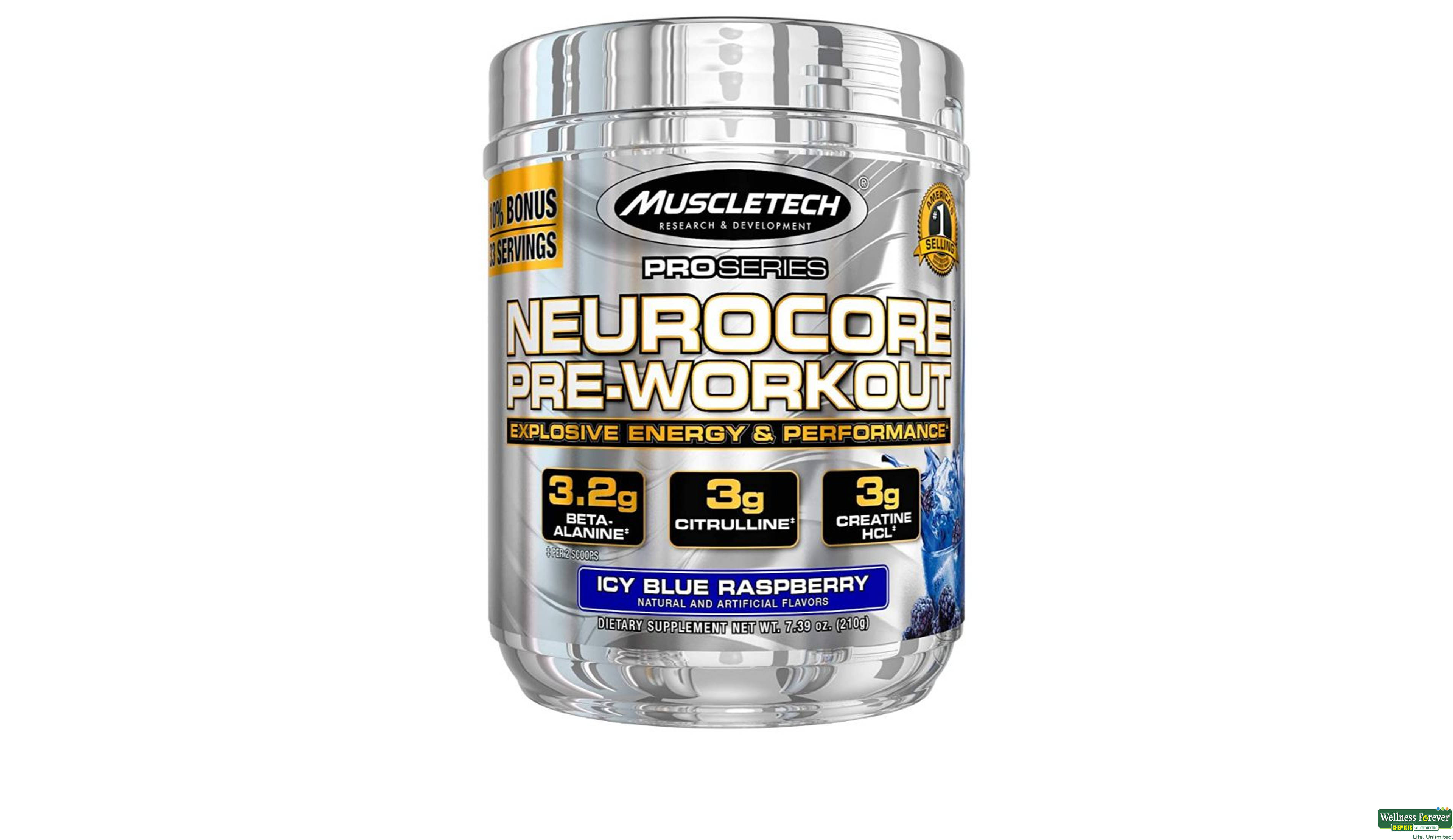 MUSCLETECH NEUROCORE PRO SERIES 210GM- 1, 210GM, 