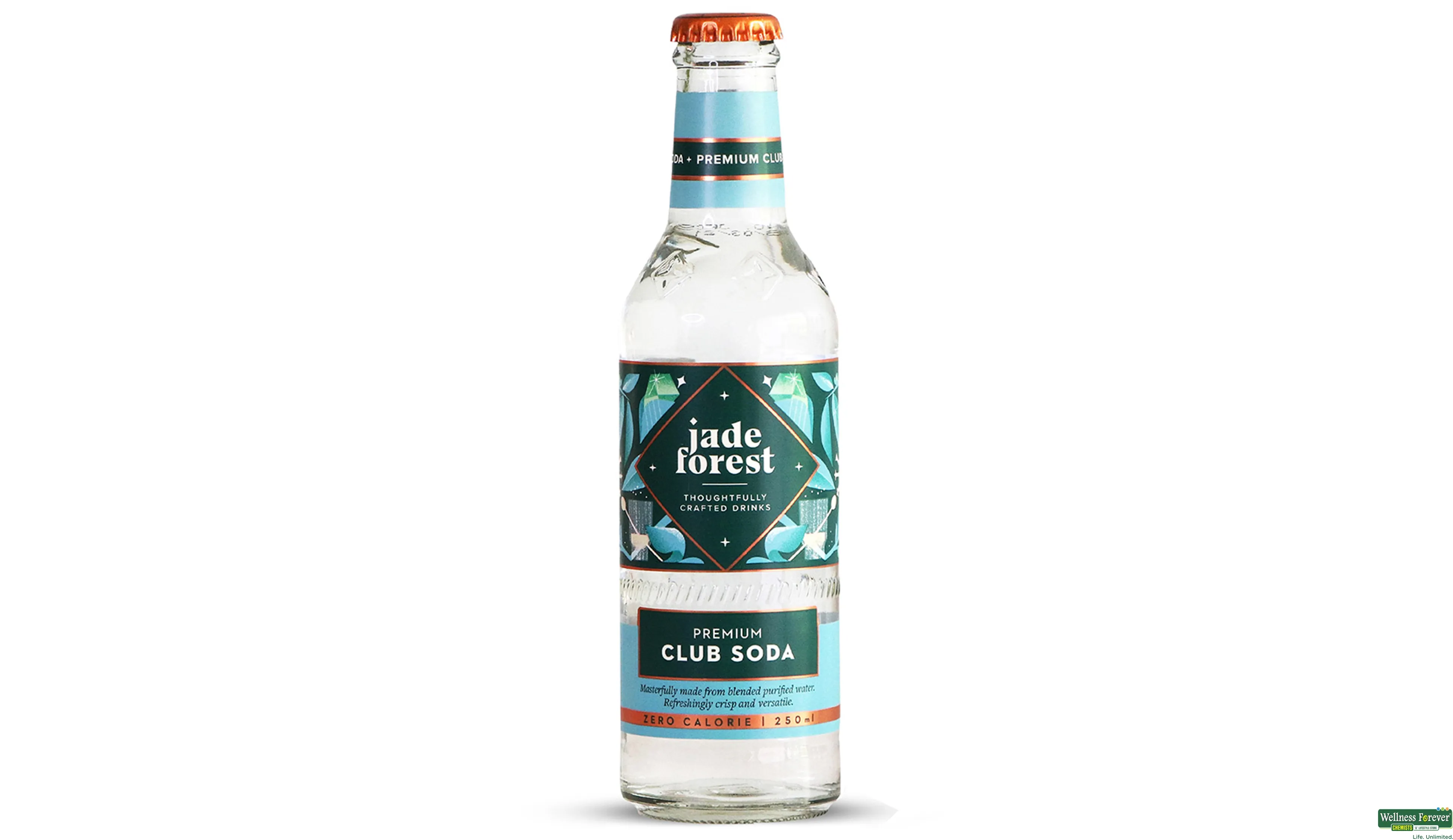 JADE FOREST PREMIUM CLUBSODA 250 ML- 1, 250ML, null