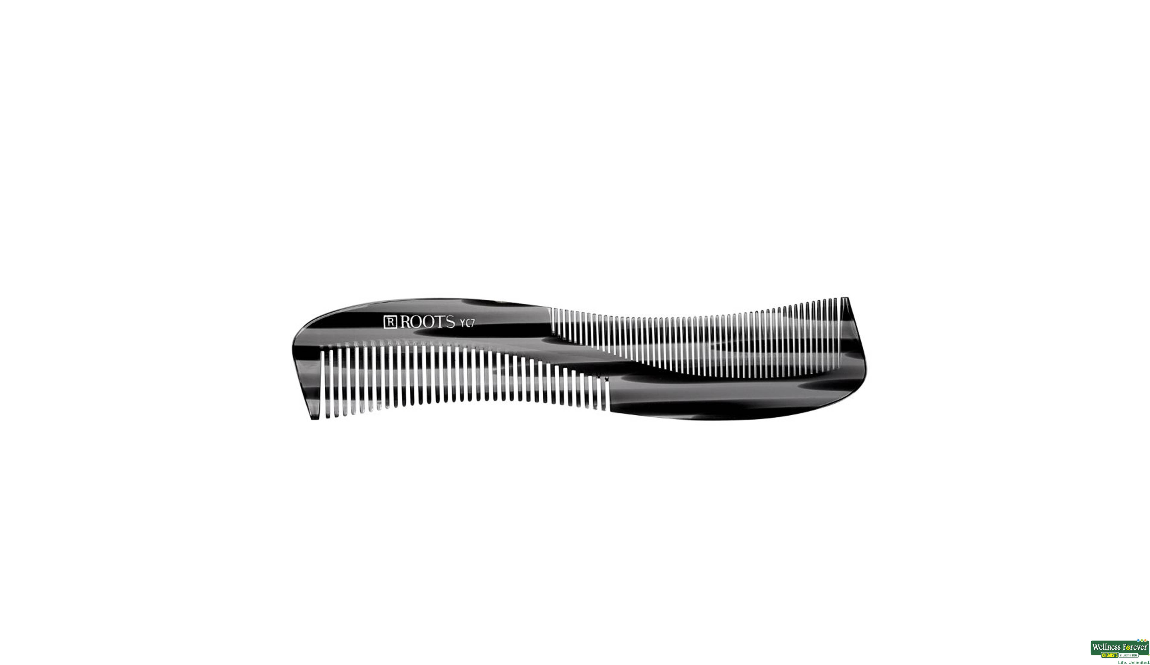 ROOTS HAIR COMB YOGA BIG S TYPE YC 7 1PC- 1, 1PC, null