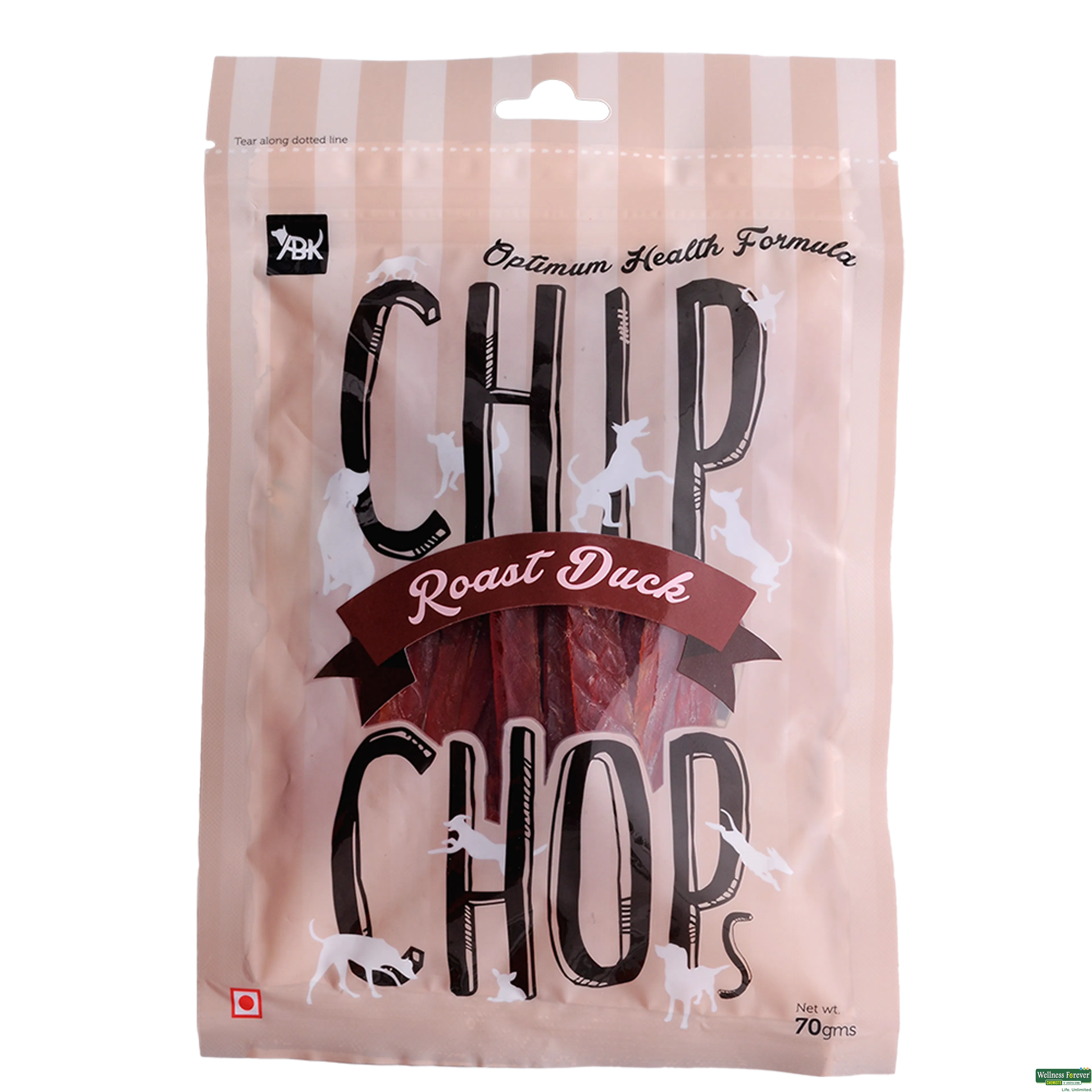 CHIP CHOPS ROAST DUCK STRIPS 70GM-image