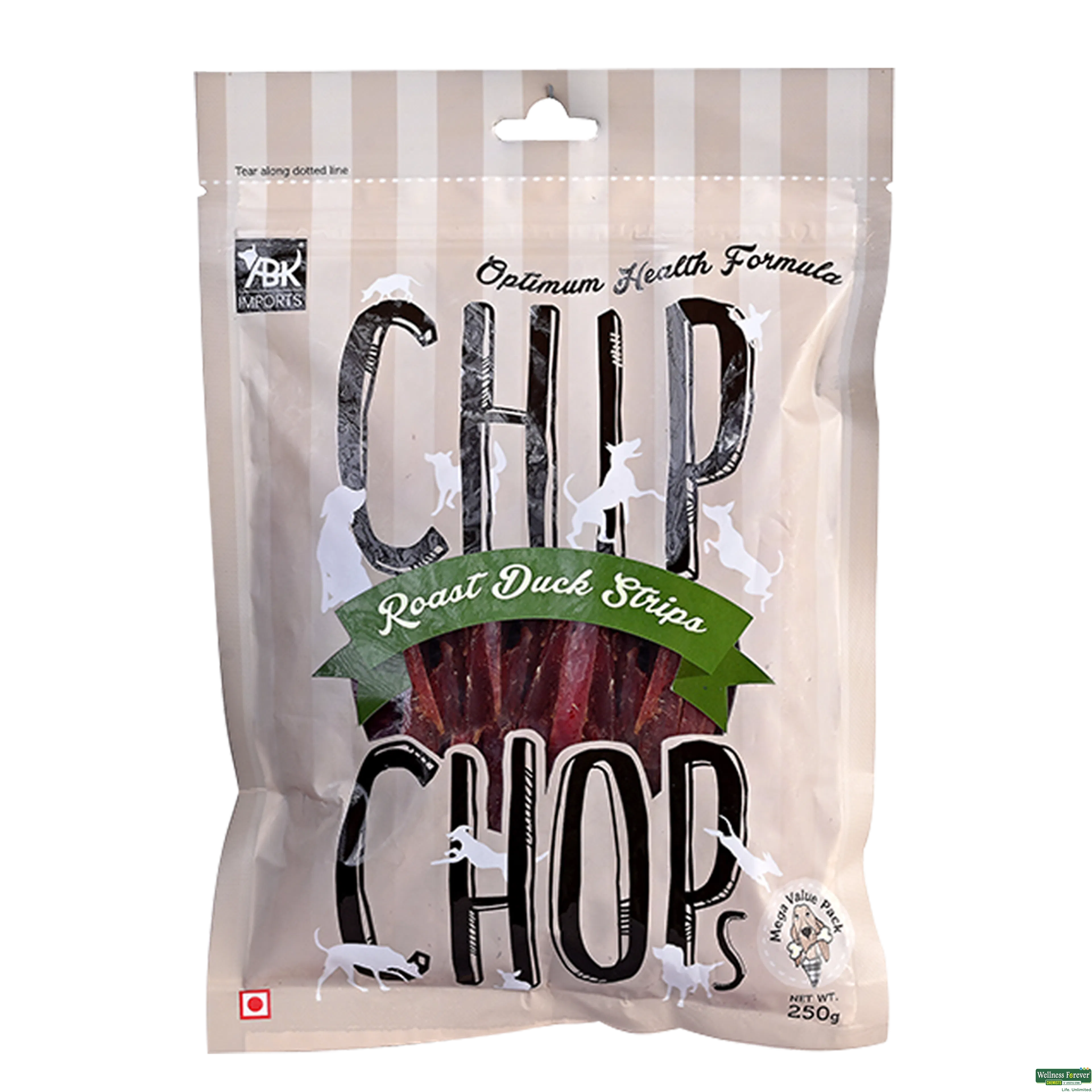 CHIP CHOPS ROAST DUCK STRIPS 250GM-image