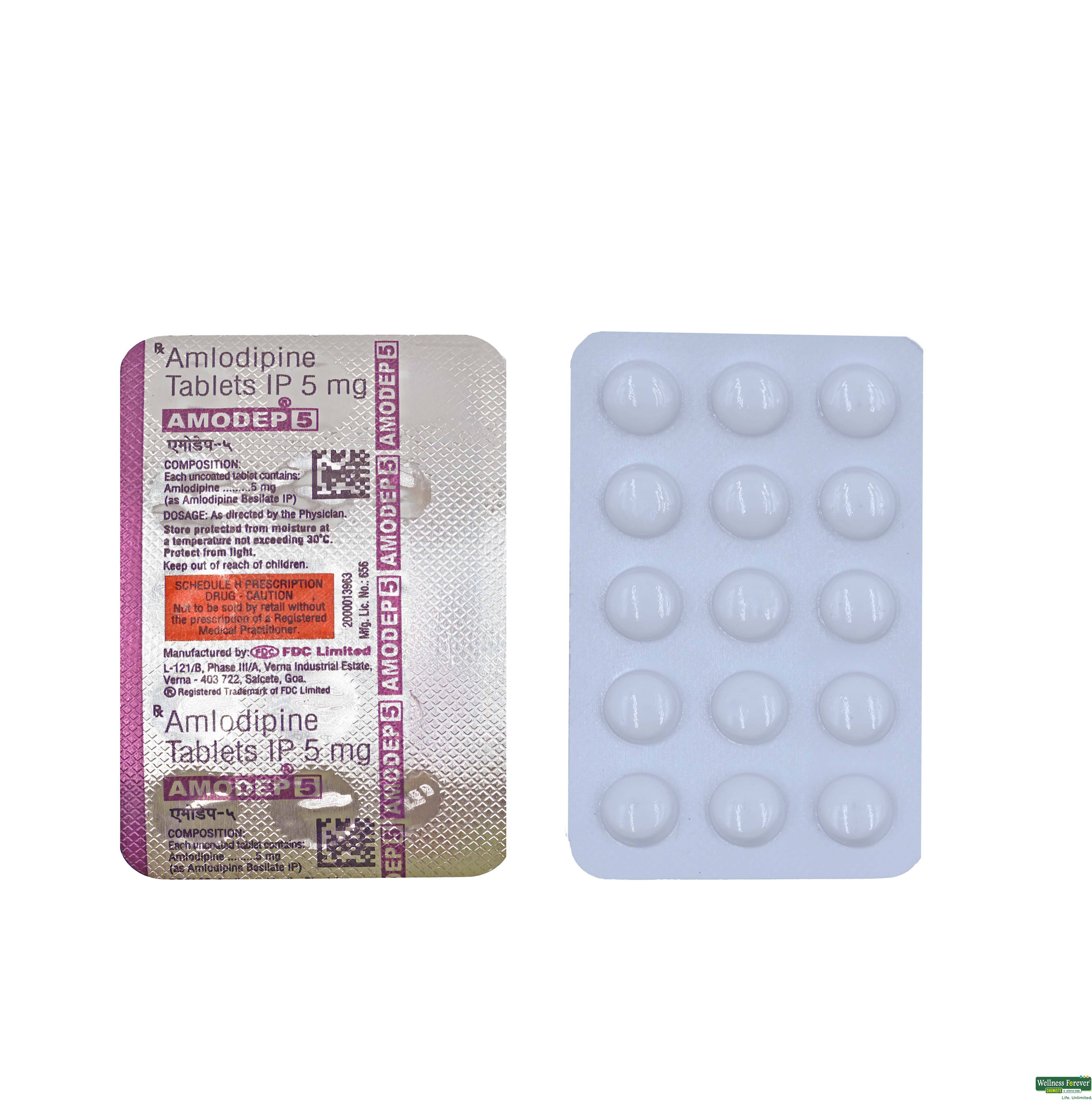 AMODEP 5MG 15TAB-image