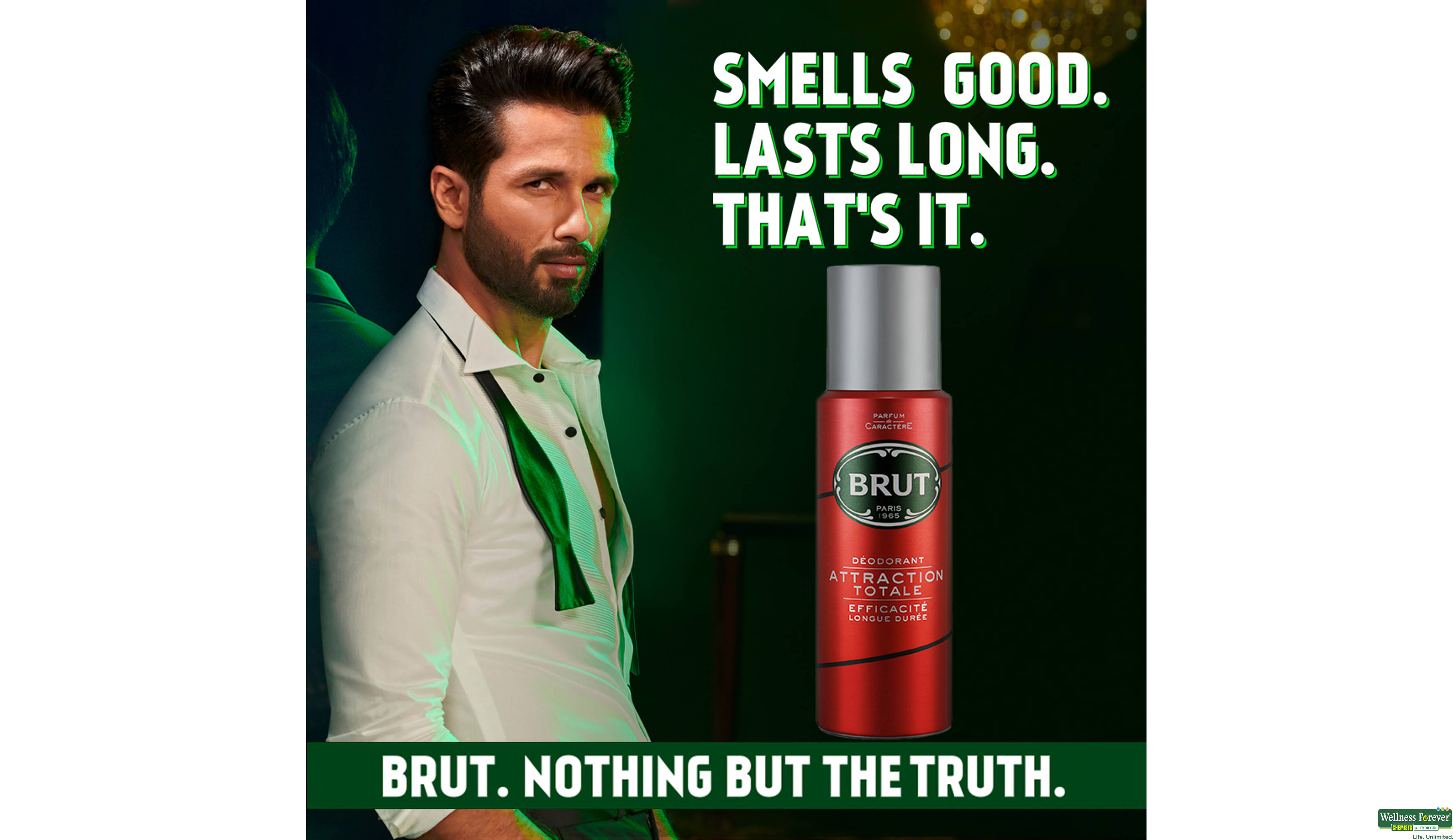 BRUT ATTRACTION DEODORANT 200ML- 4, 200ML, null