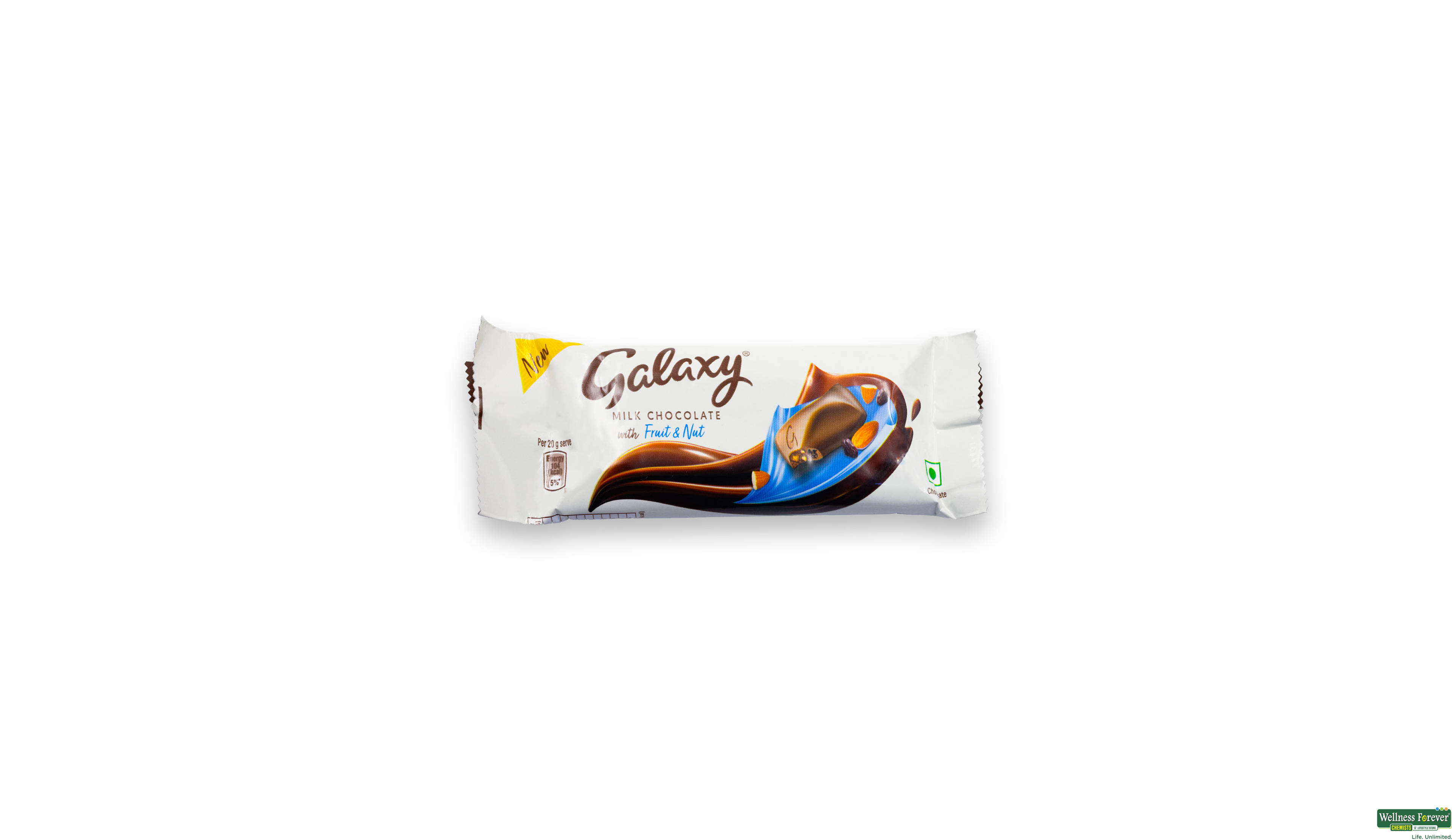 GALAXY BAR FRUIT & NUT 52G- 1, 52GM, 