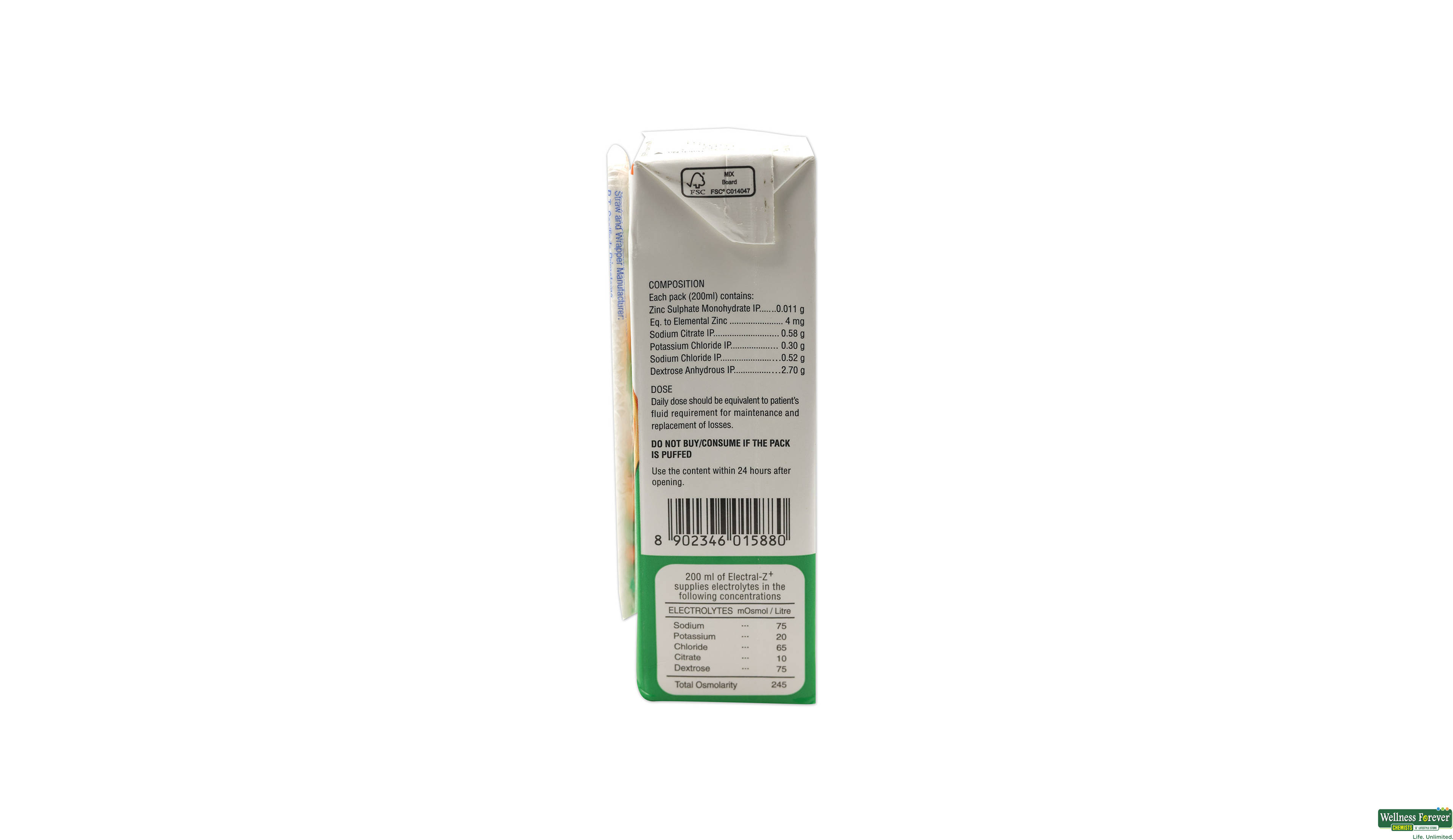ELECTRAL-Z PLUS 200ML- 2, 200ML, null