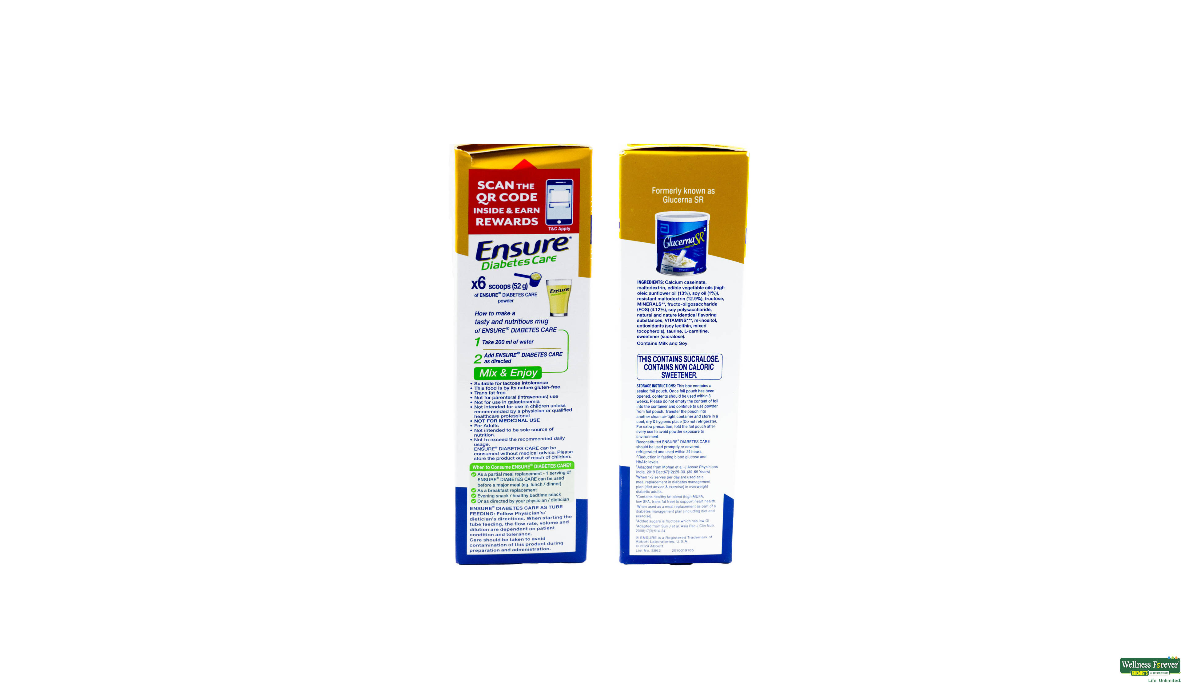 ENSURE DIAB CARE CHOC REFIL 375GM- 3, 375GM, 