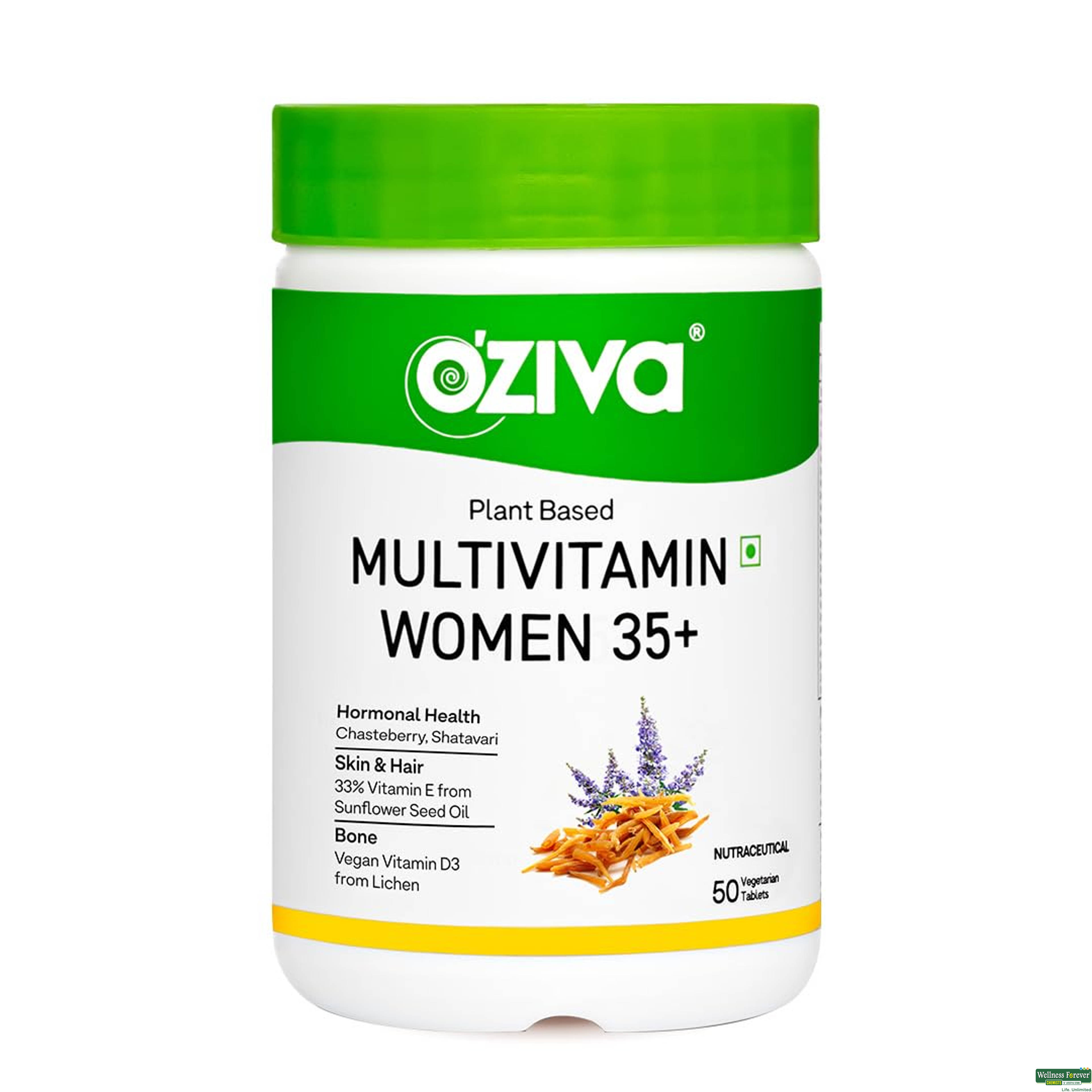 OZiva Daily Women's Multivitamin 60 Tablets-image