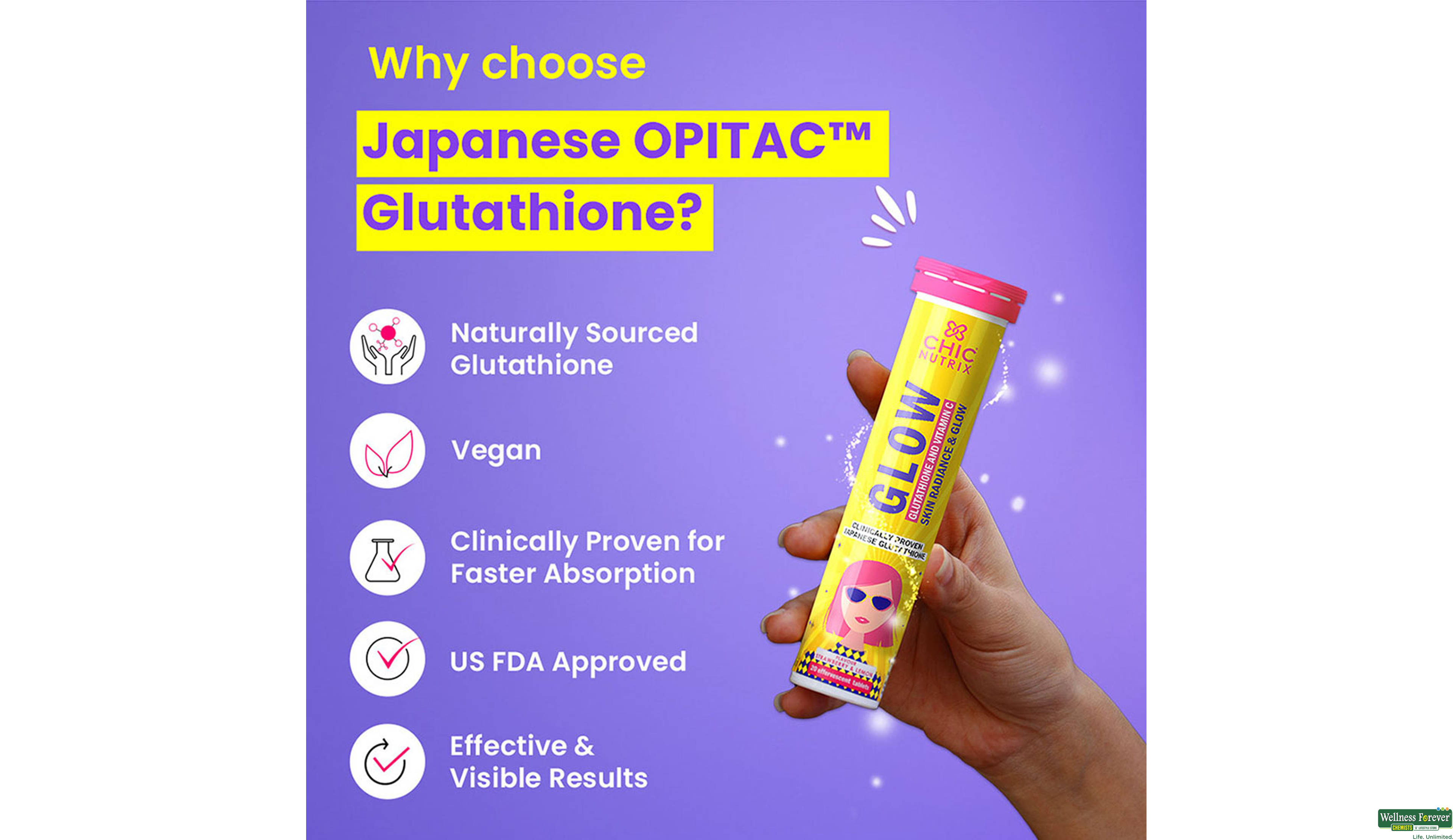 CHICNUTRIX GLOW 20TAB- 7, 20TAB, 