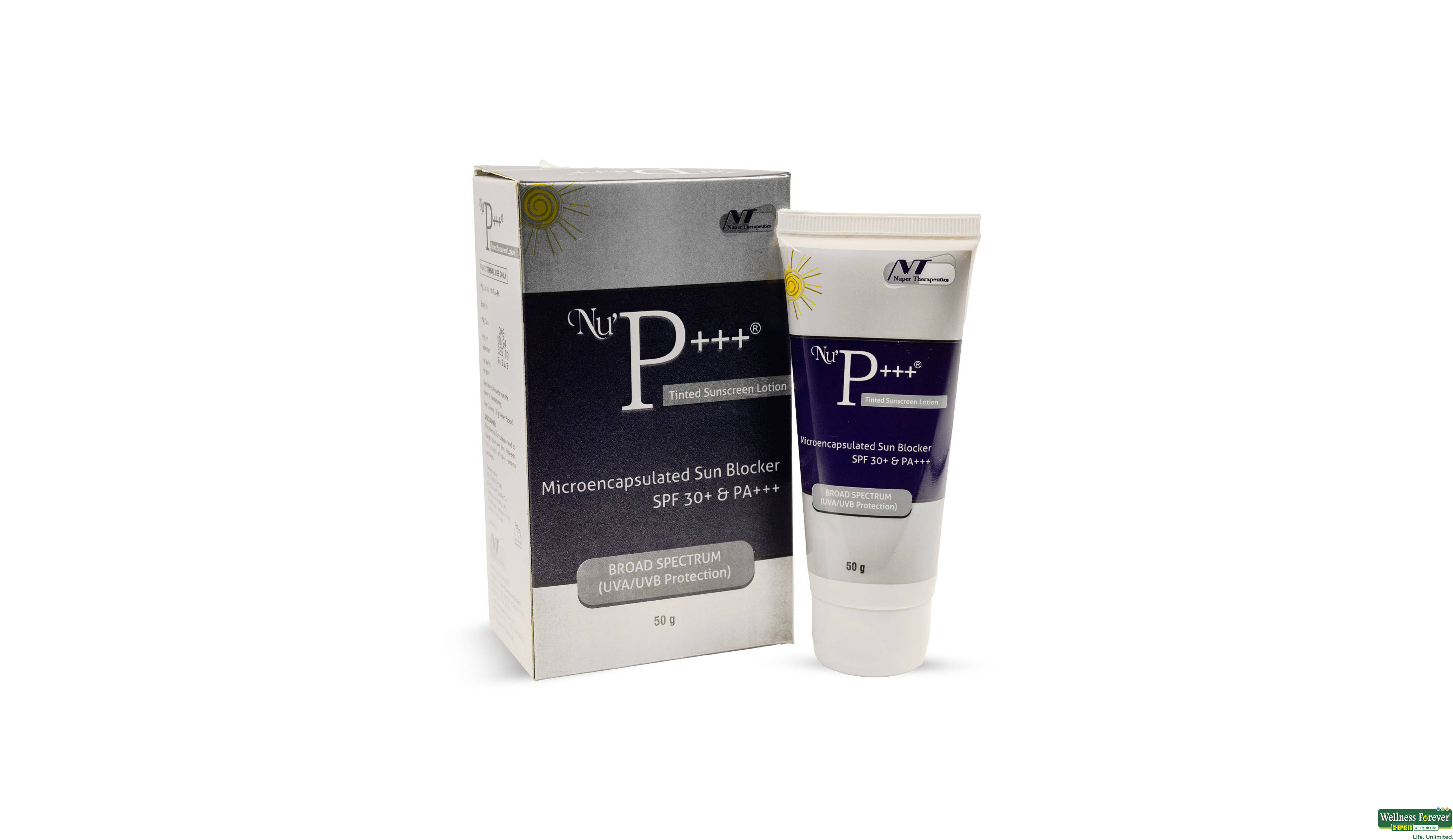 NU P+++ SUNSCREEN SPF30 LTN 50GM- 1, 50GM, 