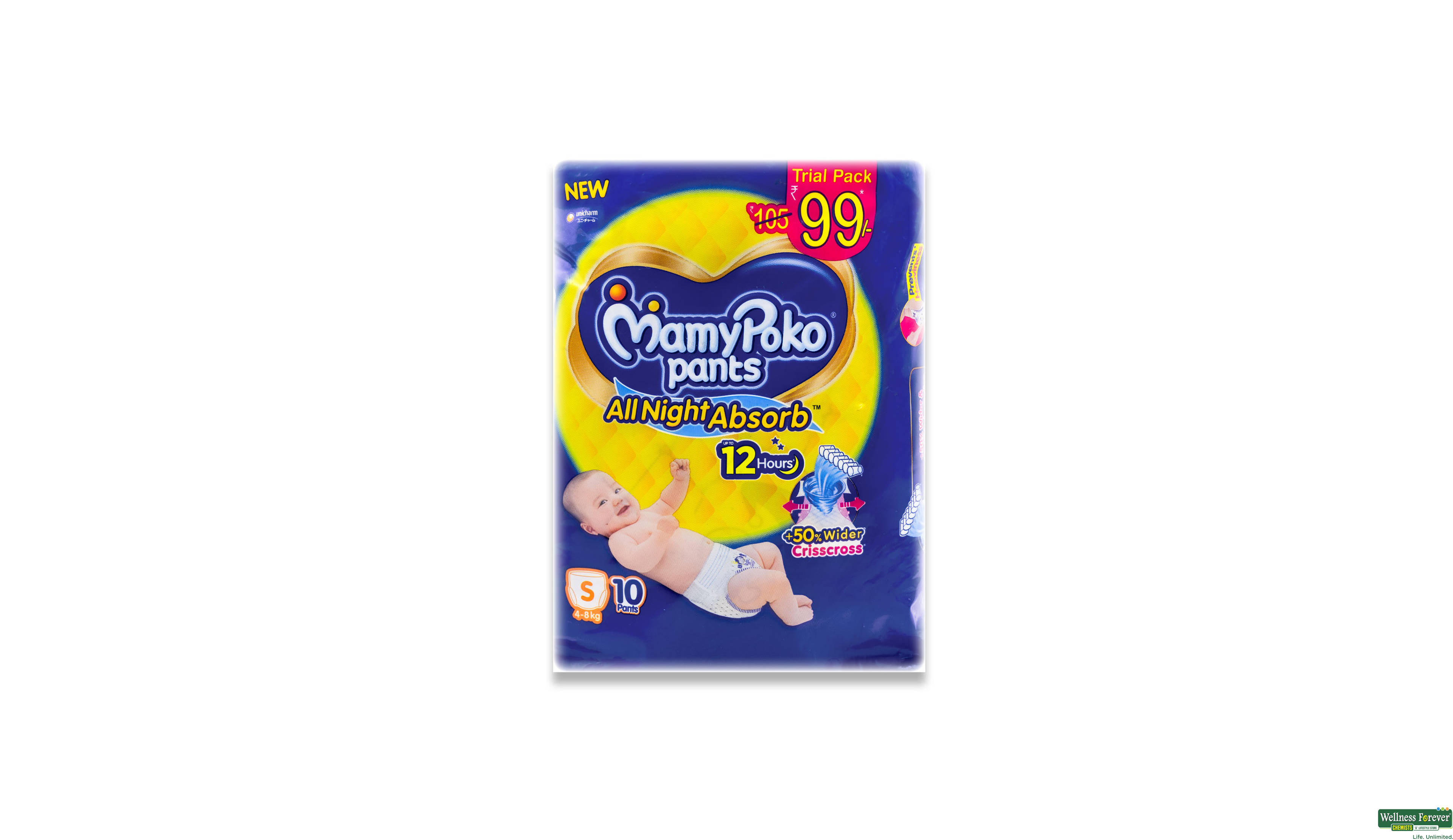 MAMY POKO PANTS STANDARD S 10PC- 1, 10PC, null