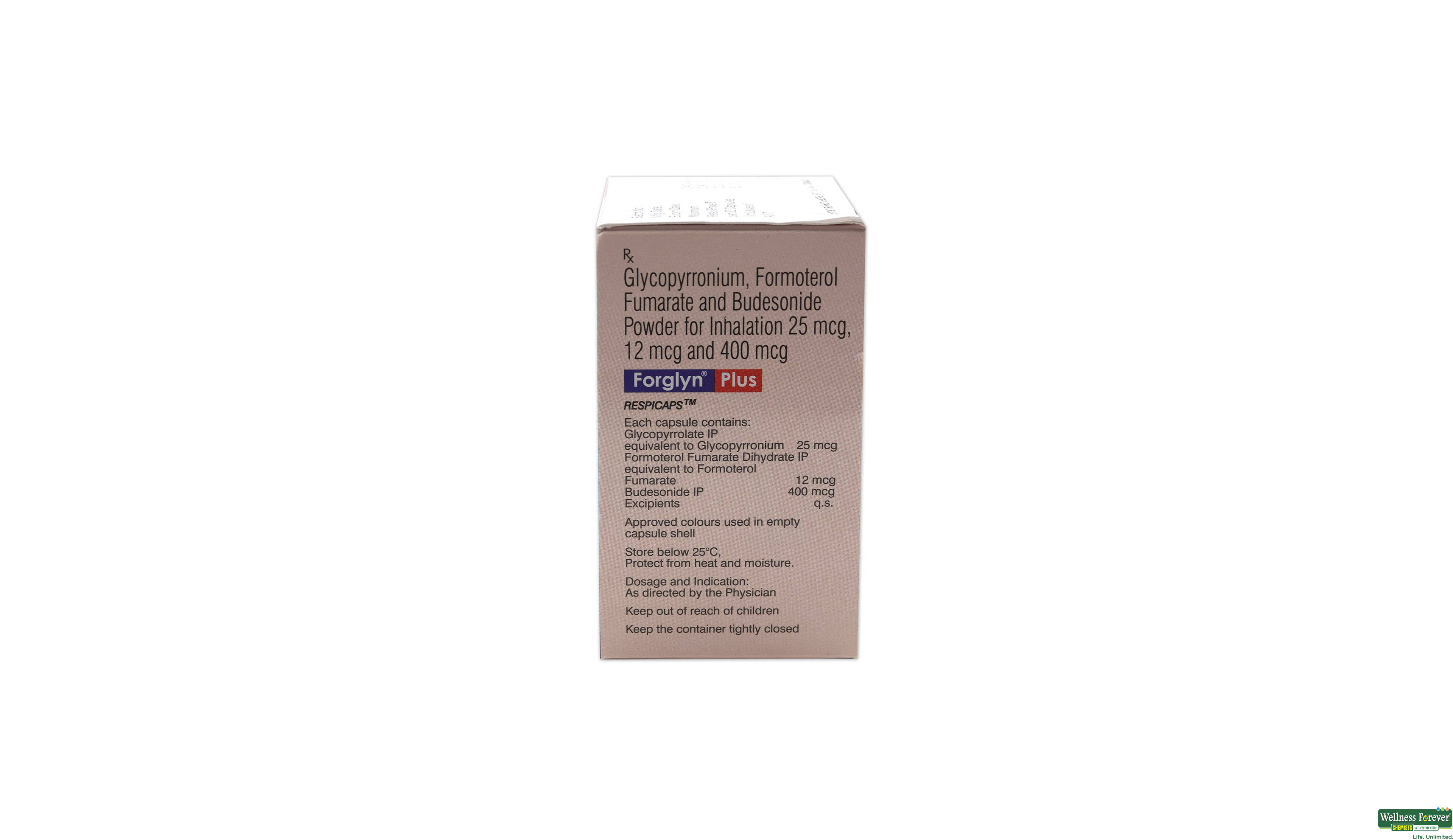 FORGLYN PLUS RESPICAPS 30CAP- 2, 30CAP, 