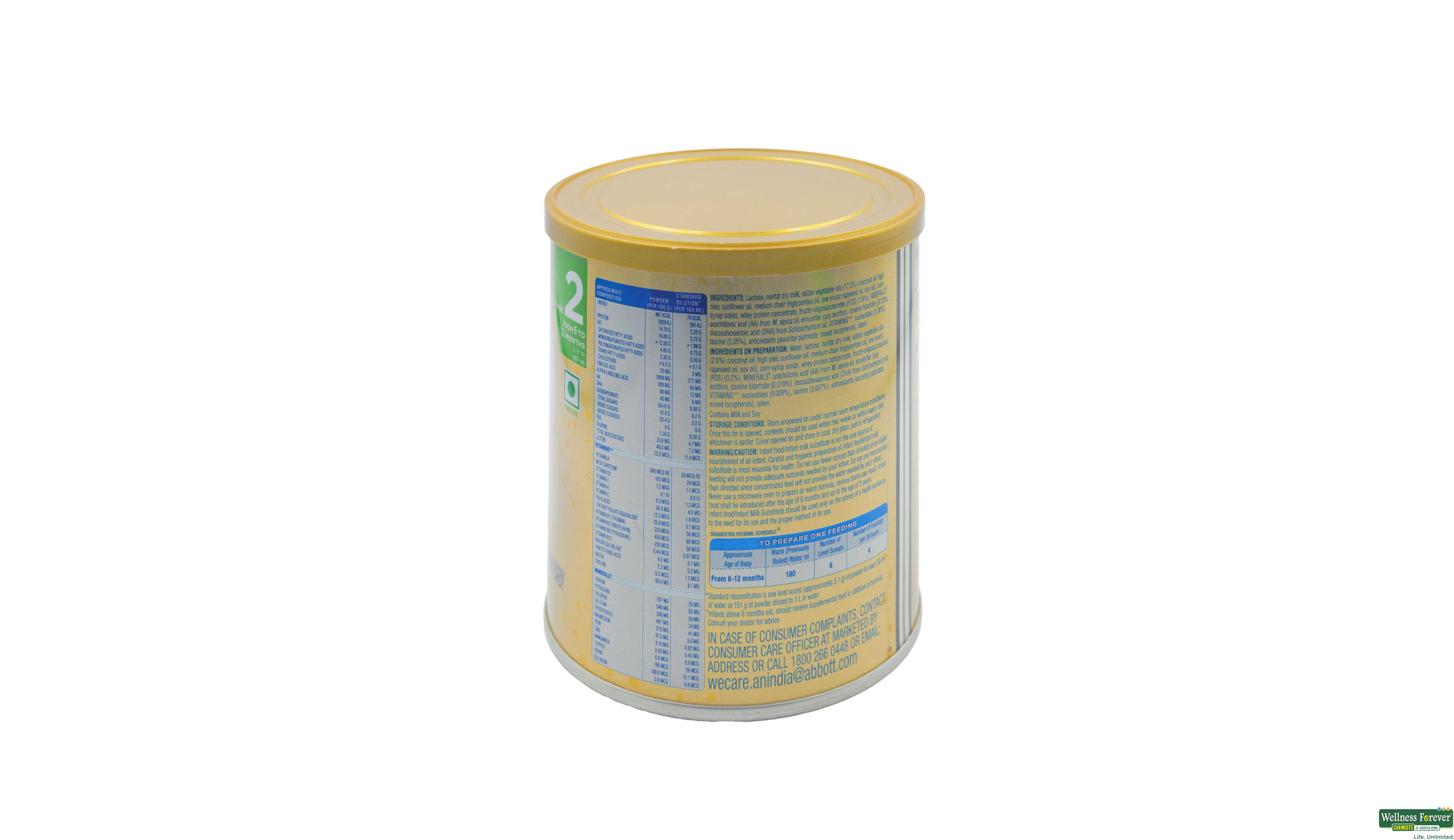 SIMILAC PLUS STAGE 2 NVE TIN 400GM- 3, 400GM, 