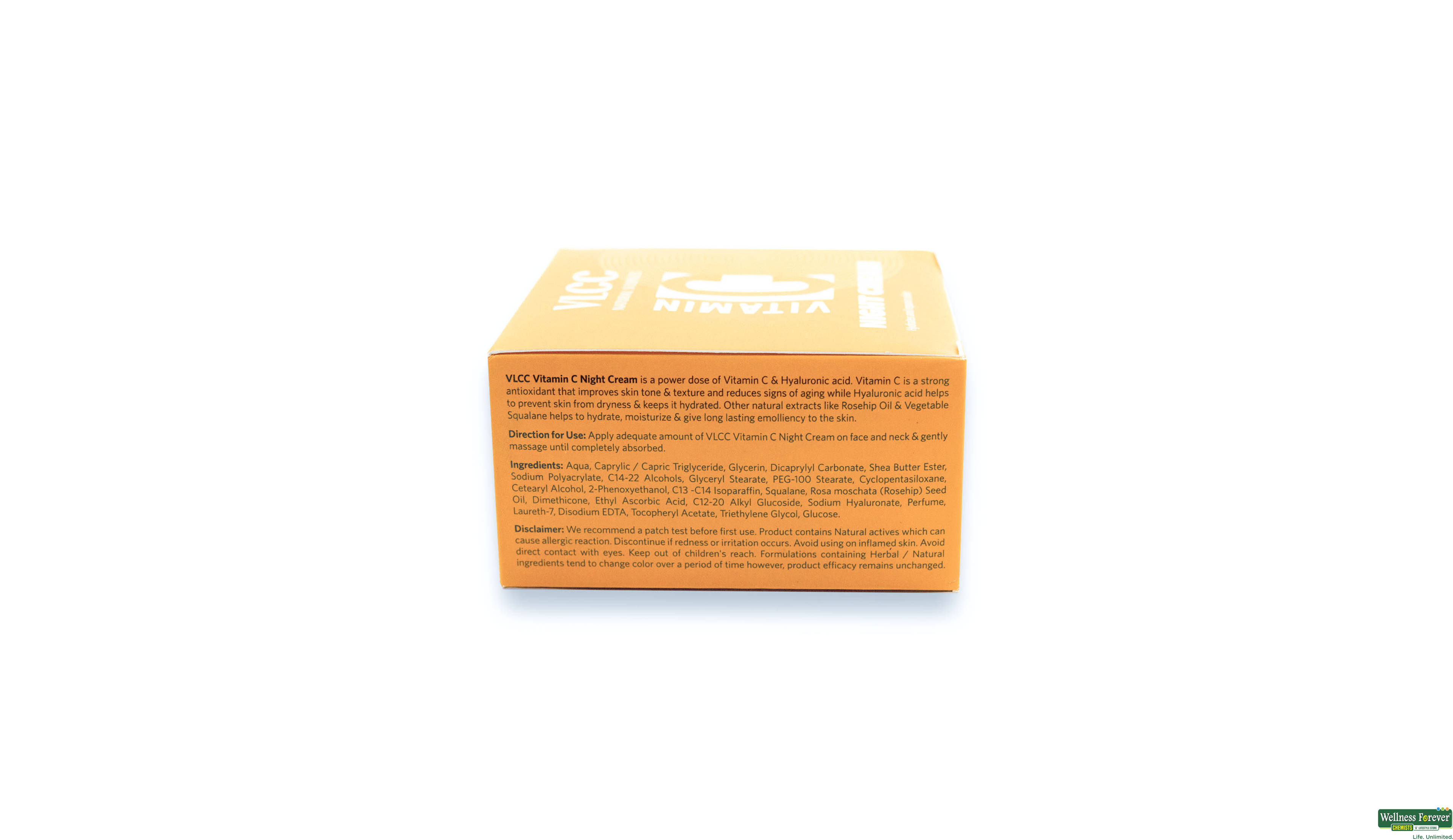 VLCC VITAMIN C NIGHT CREAM 50GM- 4, 50GM, 