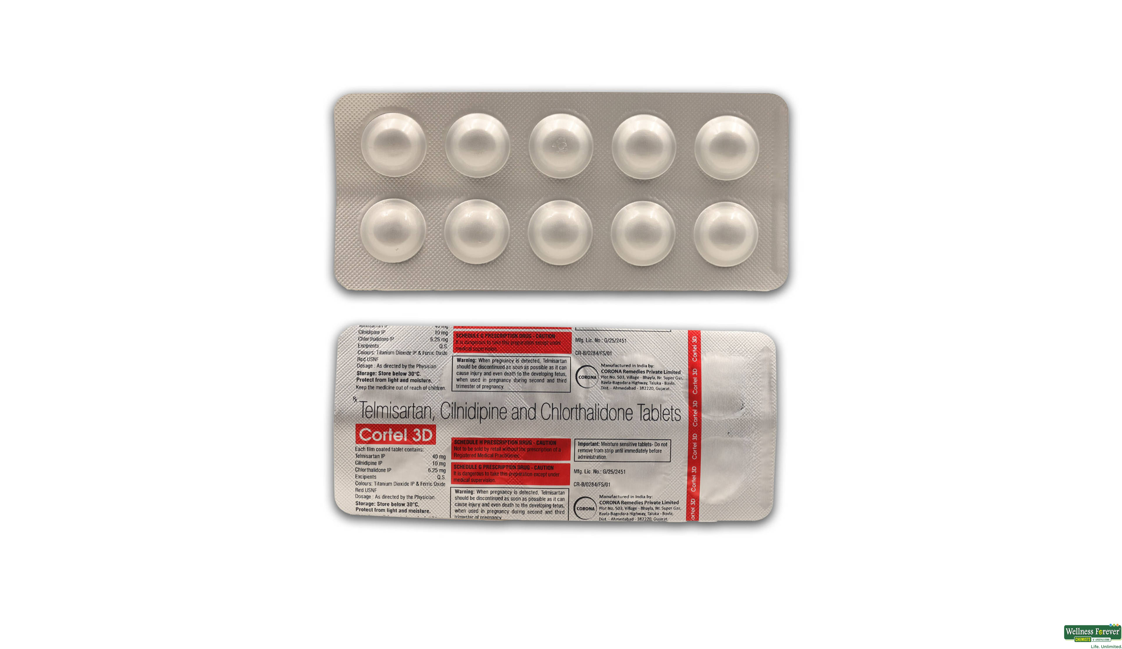 CORTEL 3D 10TAB- 1, 10TAB, 