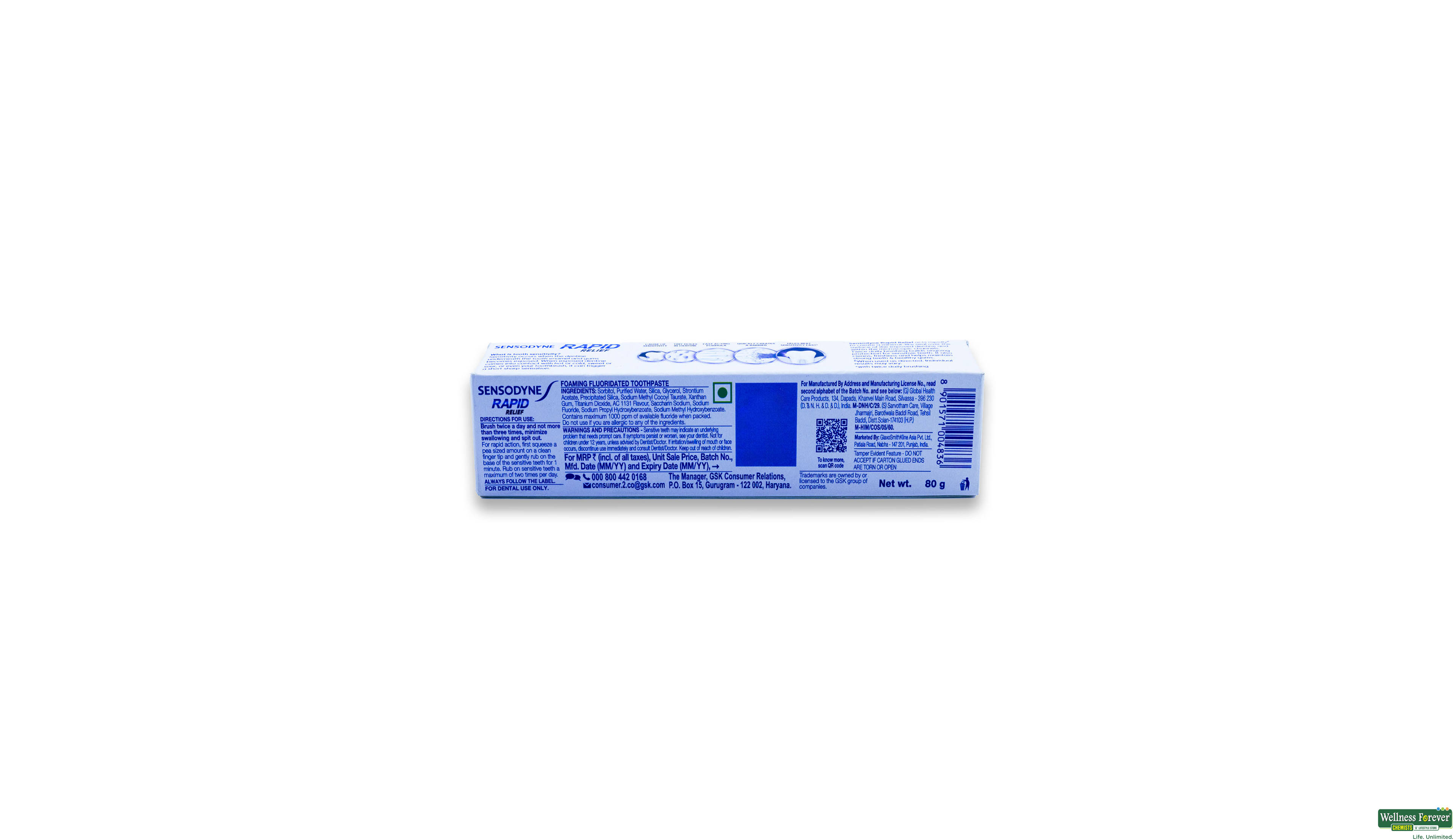 SENSODYNE T/PASTE SENSITIVITY & GUM 70GM- 3, 70GM, 