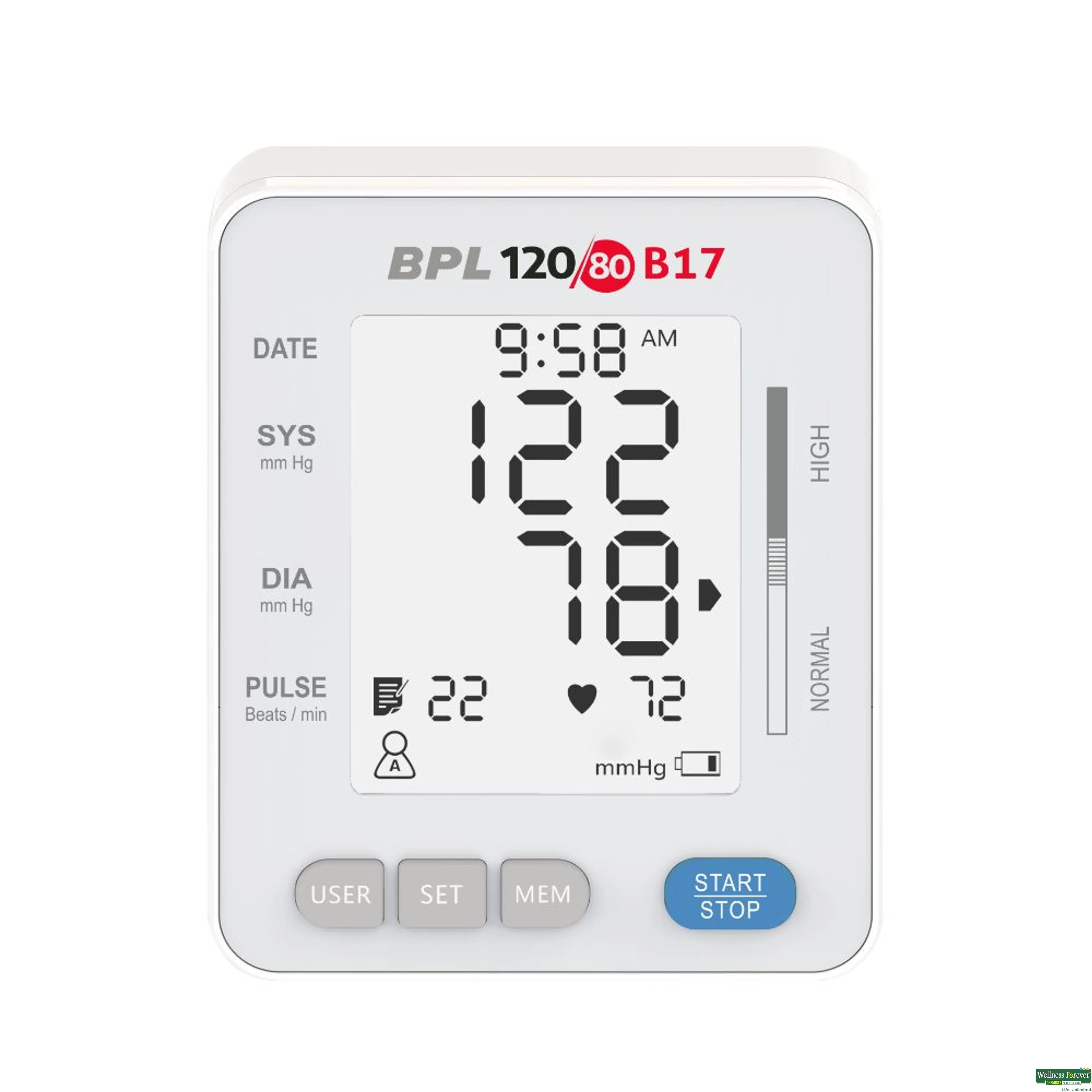 BPL BP MONITOR B17 1PC-image