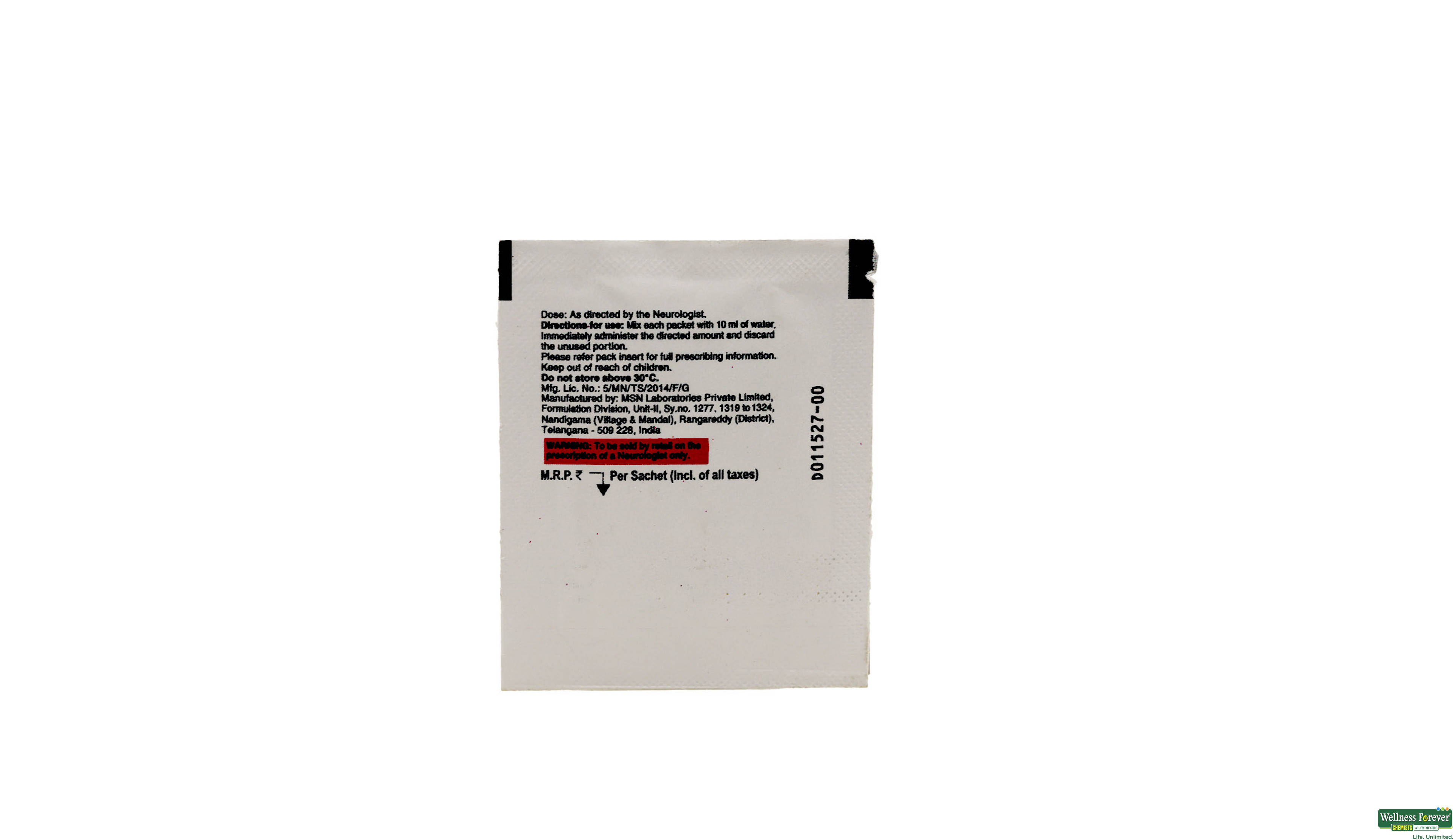 VIBY 500MG POW FOR ORAL SOLN SACH- 2, 1PC, 