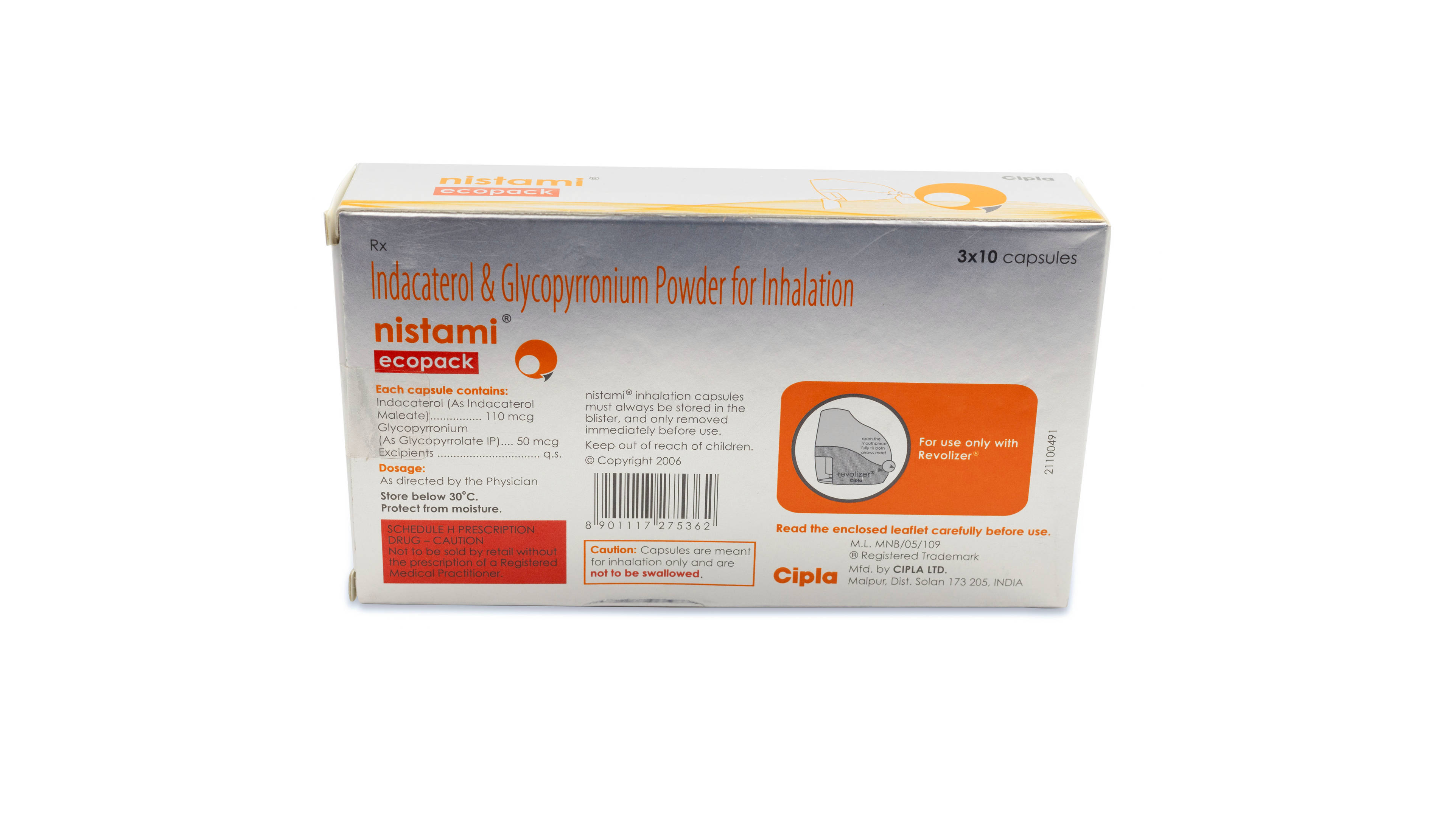 NISTAMI ECOPACK 30CAP- 2, 30CAP, null