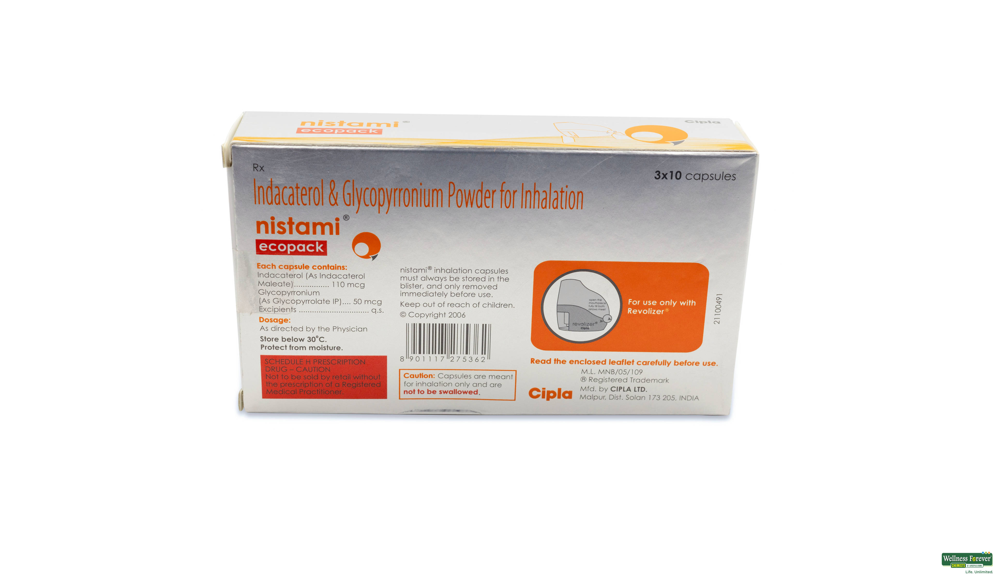 NISTAMI ECOPACK 30CAP- 2, 30CAP, null