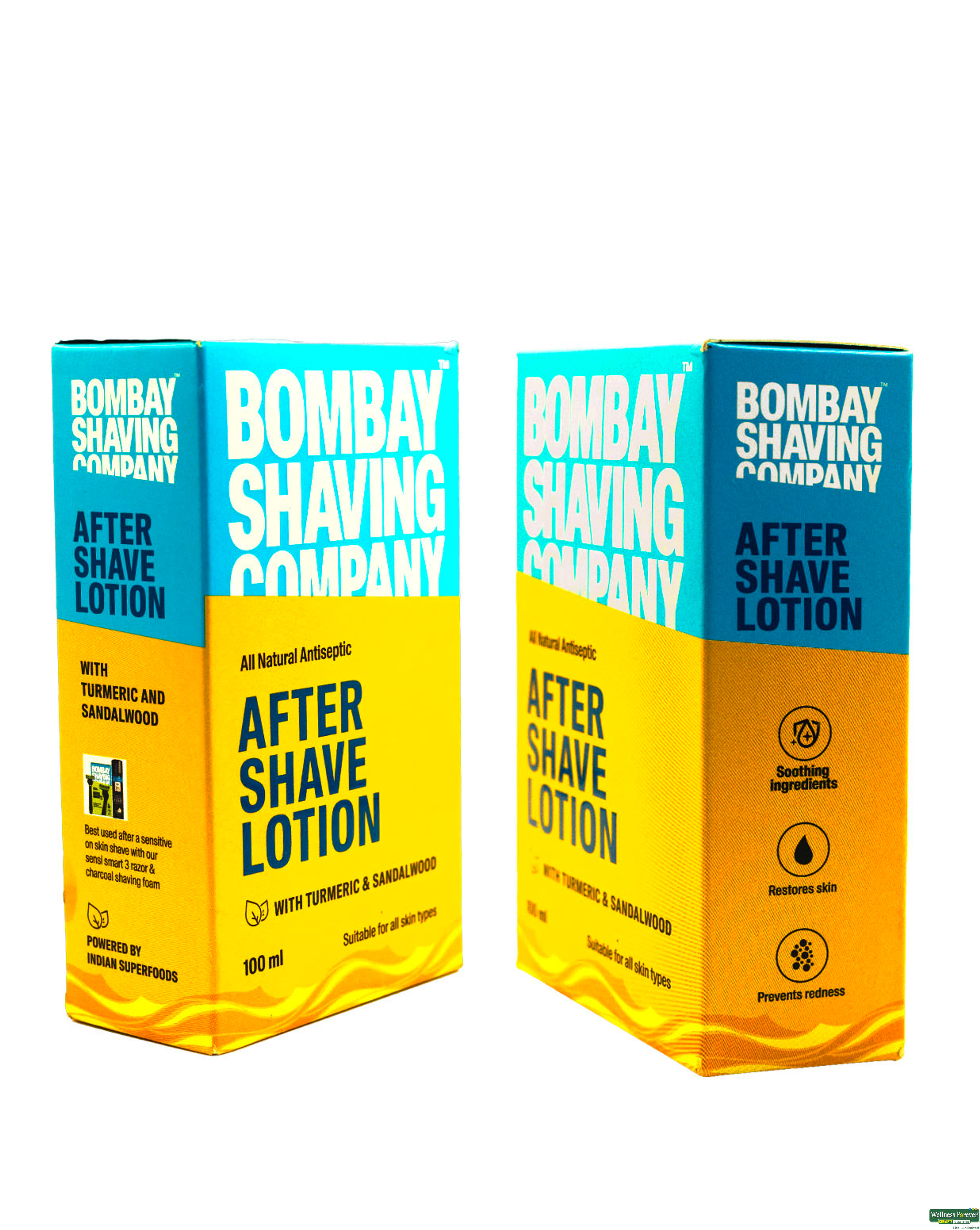 Bombay Shaving Company Turmeric & Sandalwood After Shave Lotion 100ml-image