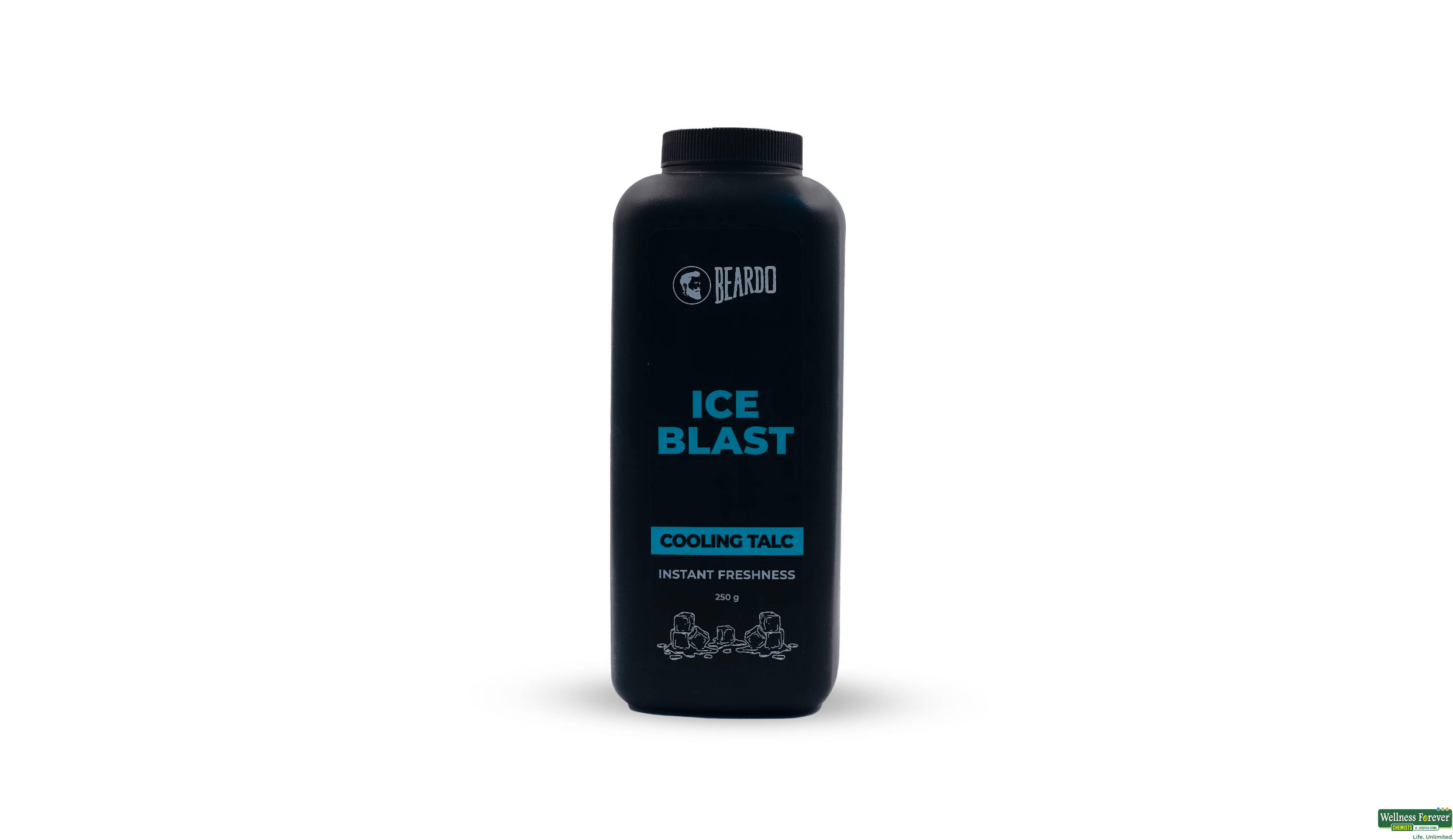 BEARDO TALC ICE BLAST COOLING 250GM- 1, 250GM, 