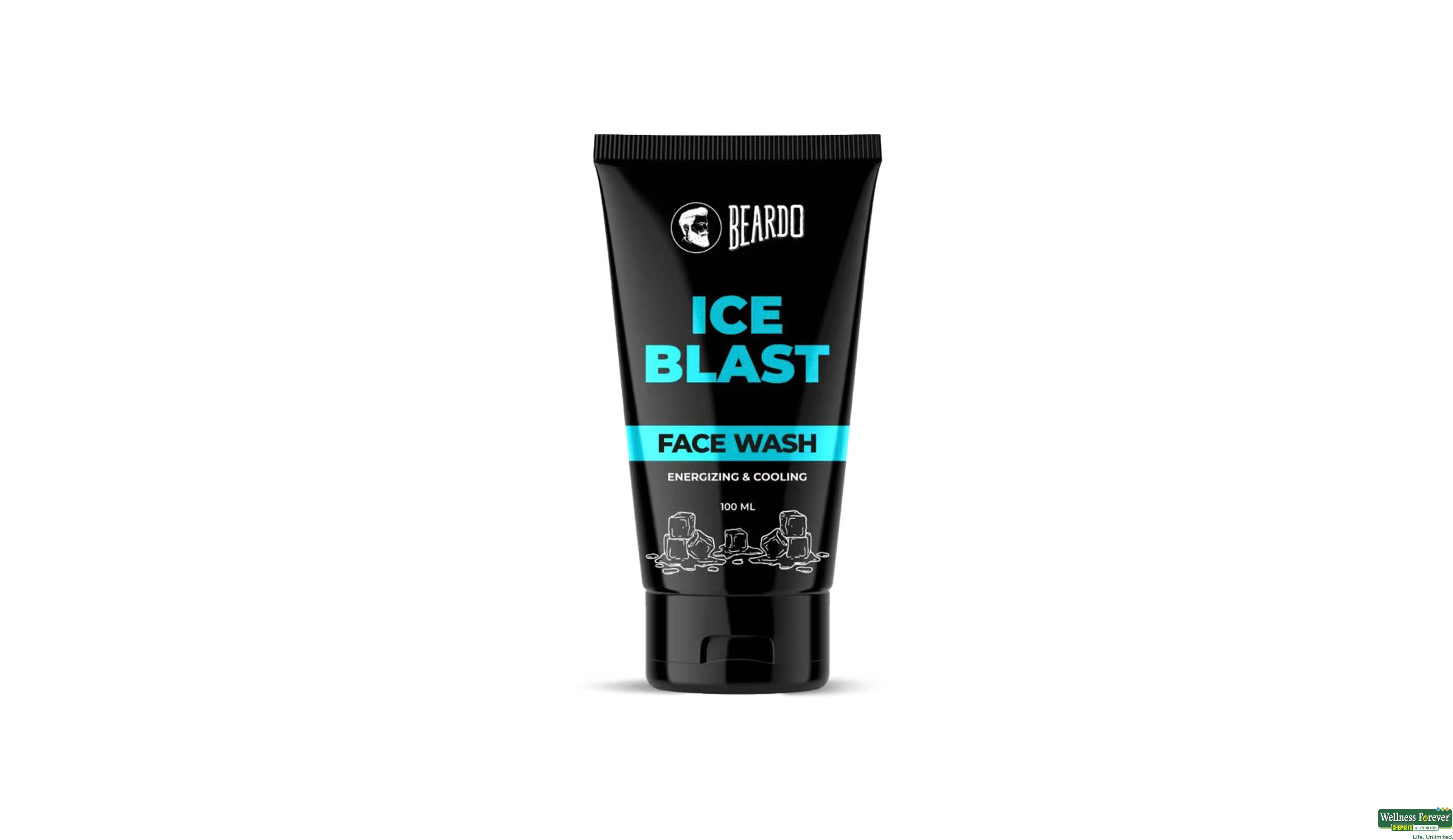 BEARDO F/WASH ICE BLAST 100ML- 1, 100ML, 