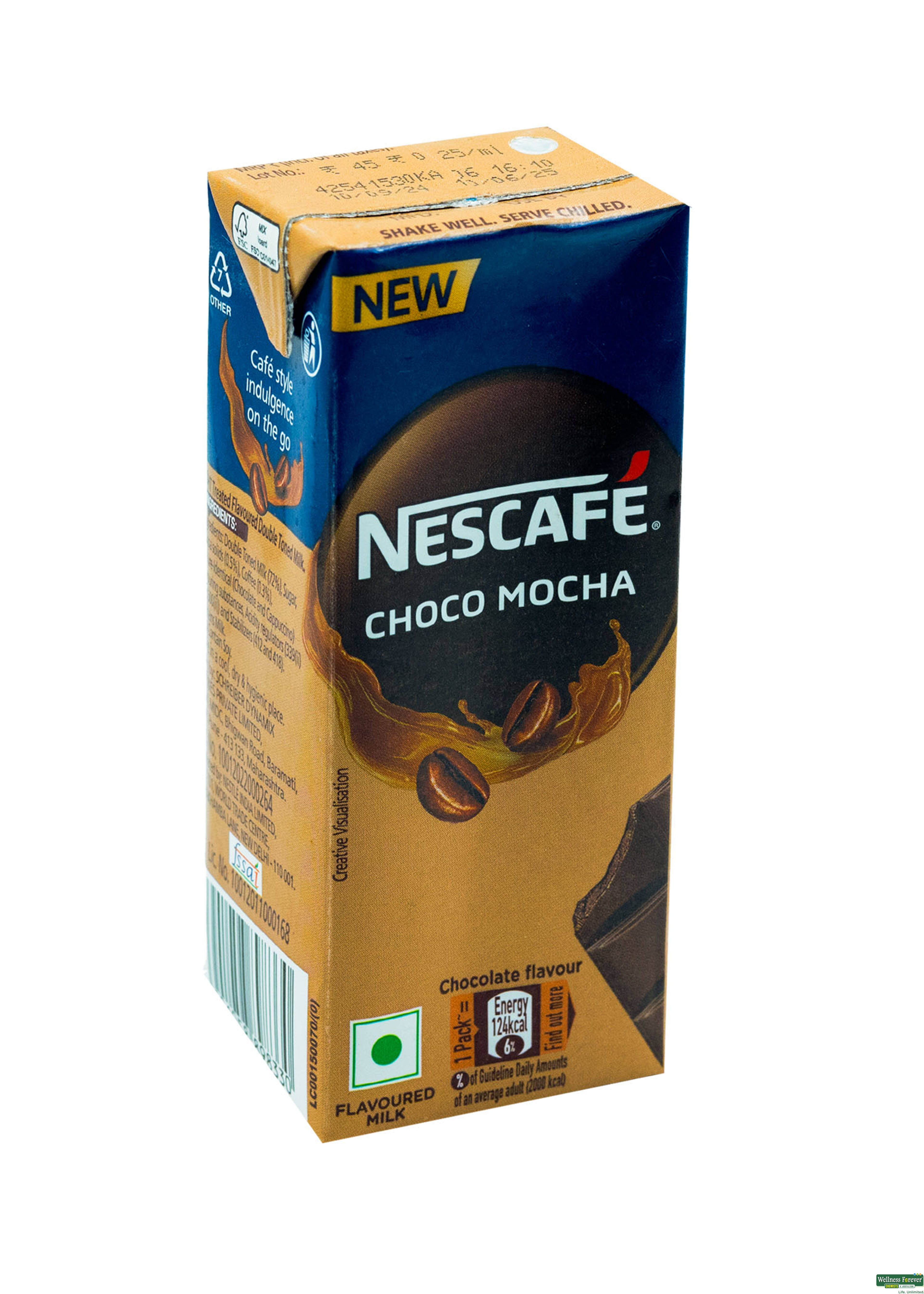 Nestle Flavoured Milk, Choco Mocha, Ready To Drink, 180 ml-image